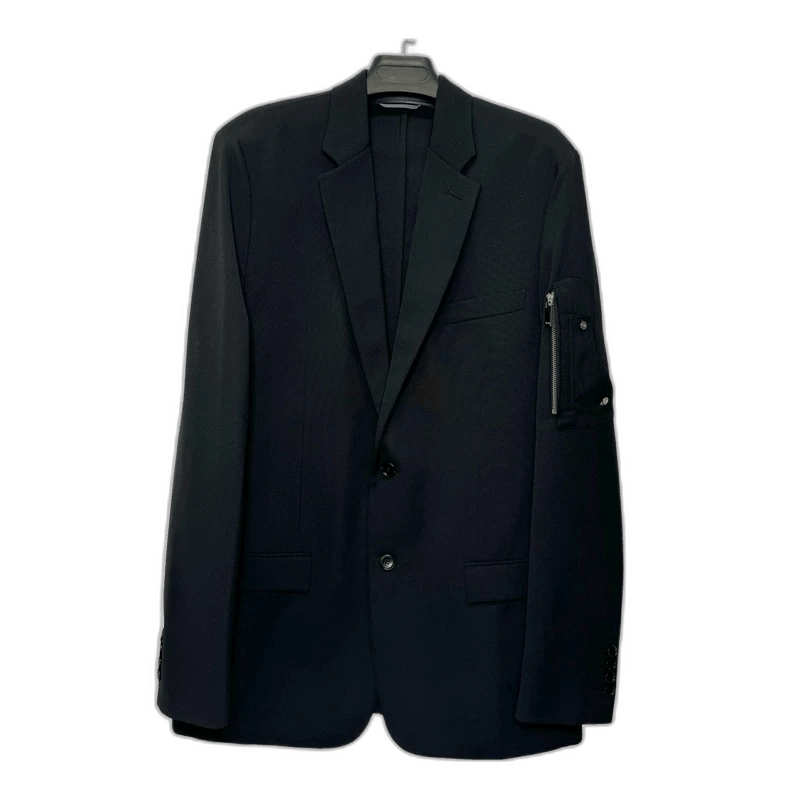 Dior Saddle Bag Blazer Jacket Size 50 in Black, Men's