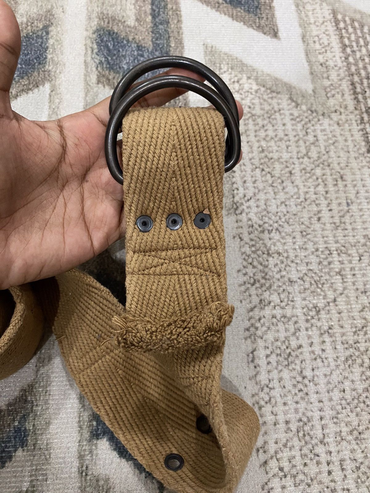 Japanese Brand Japanese Brand Seditionaries Canvas Buckle Belt Size ONE SIZE - 4 Thumbnail