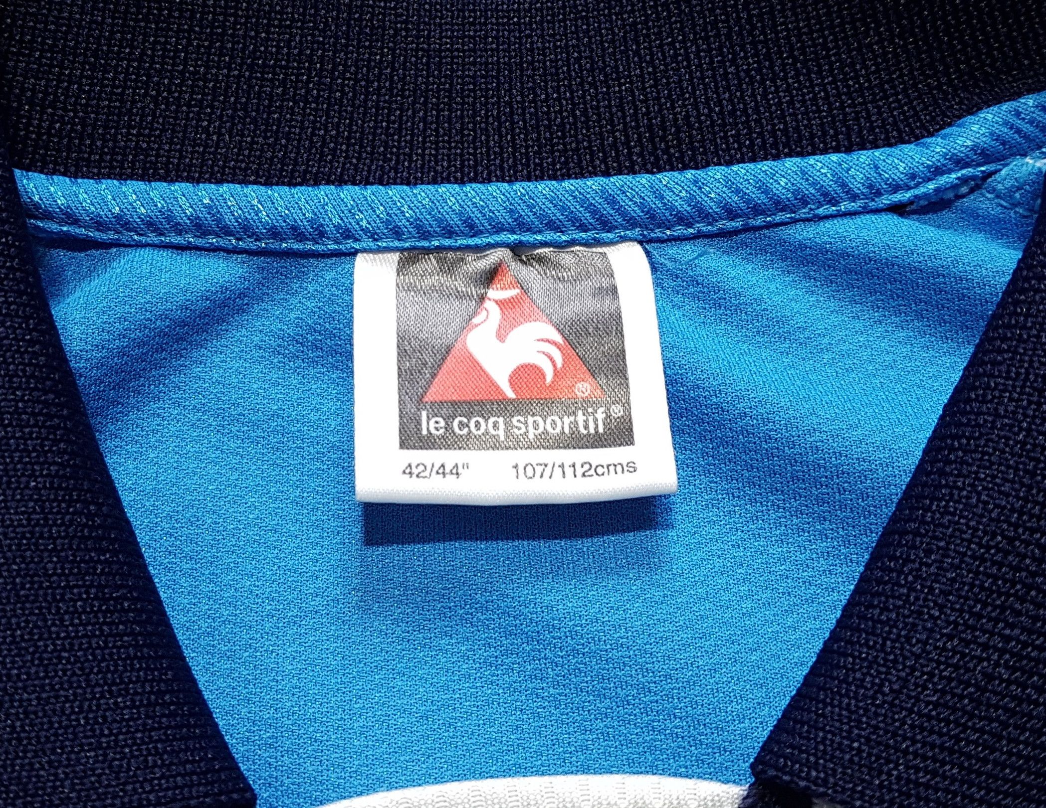 Le Coq Sportif Manchester City 1999-2001 Vintage Football Soccer Jersey XL Size US XL / EU 56 / 4 - 16 Thumbnail