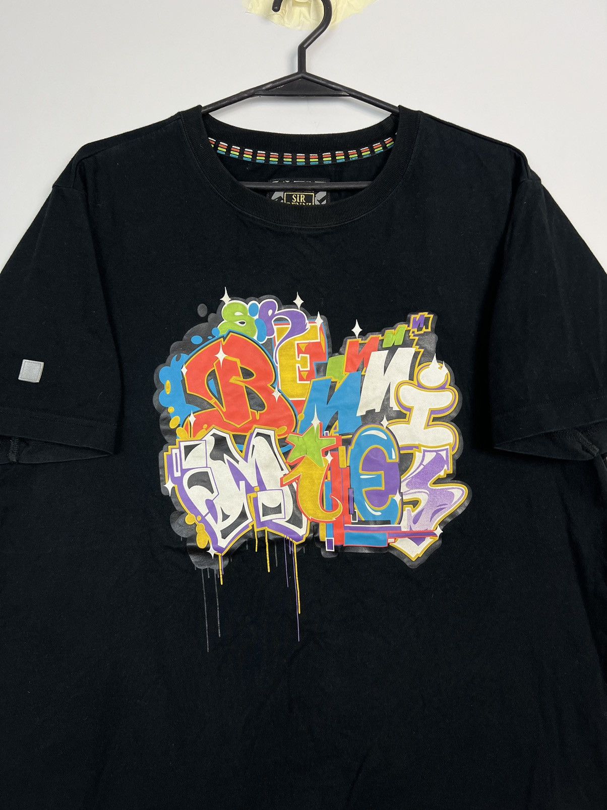 Vintage Tshirt Sir Benni Miles Vintage Hip Hop Rap Big Logo Size US XL / EU 56 / 4 - 2 Thumbnail