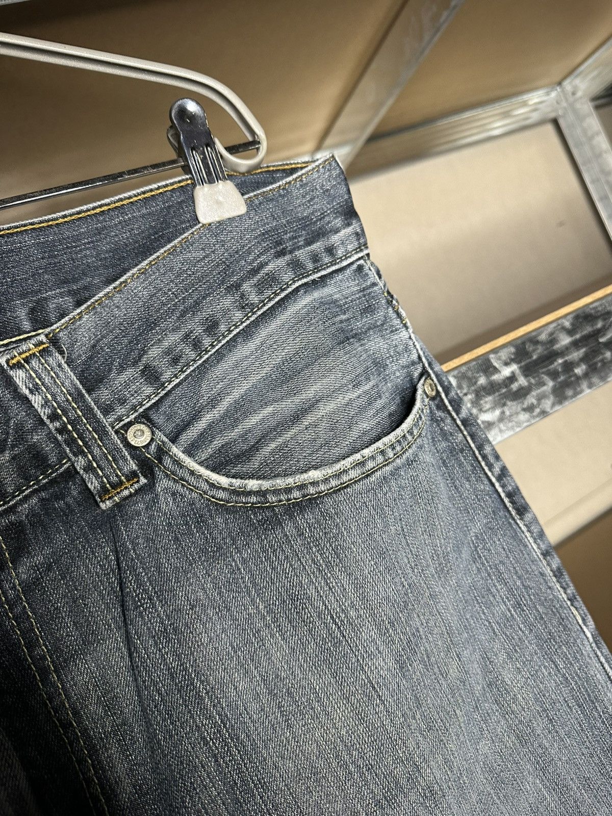 Levi's Levi's 506 Straight Jeans W36 L34 Denim Faded Pants Size US 36 / EU 52 - 7 Thumbnail
