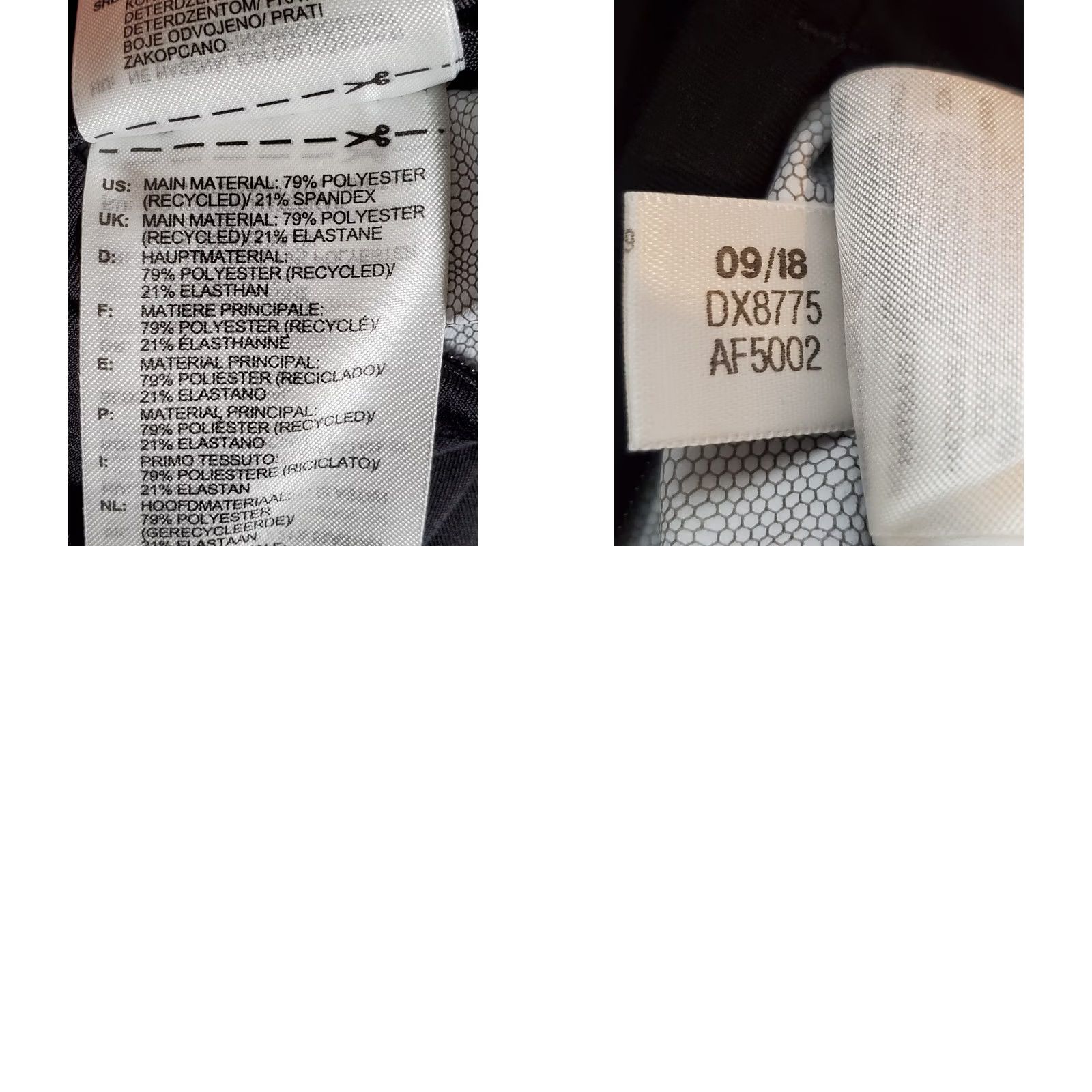 Adidas Adidas Climacool Leggings Running 2019 Boston Marathon B.A.A. Women's L Black Blue Socks? Size 36" / US 14 / IT 50 - 9 Thumbnail