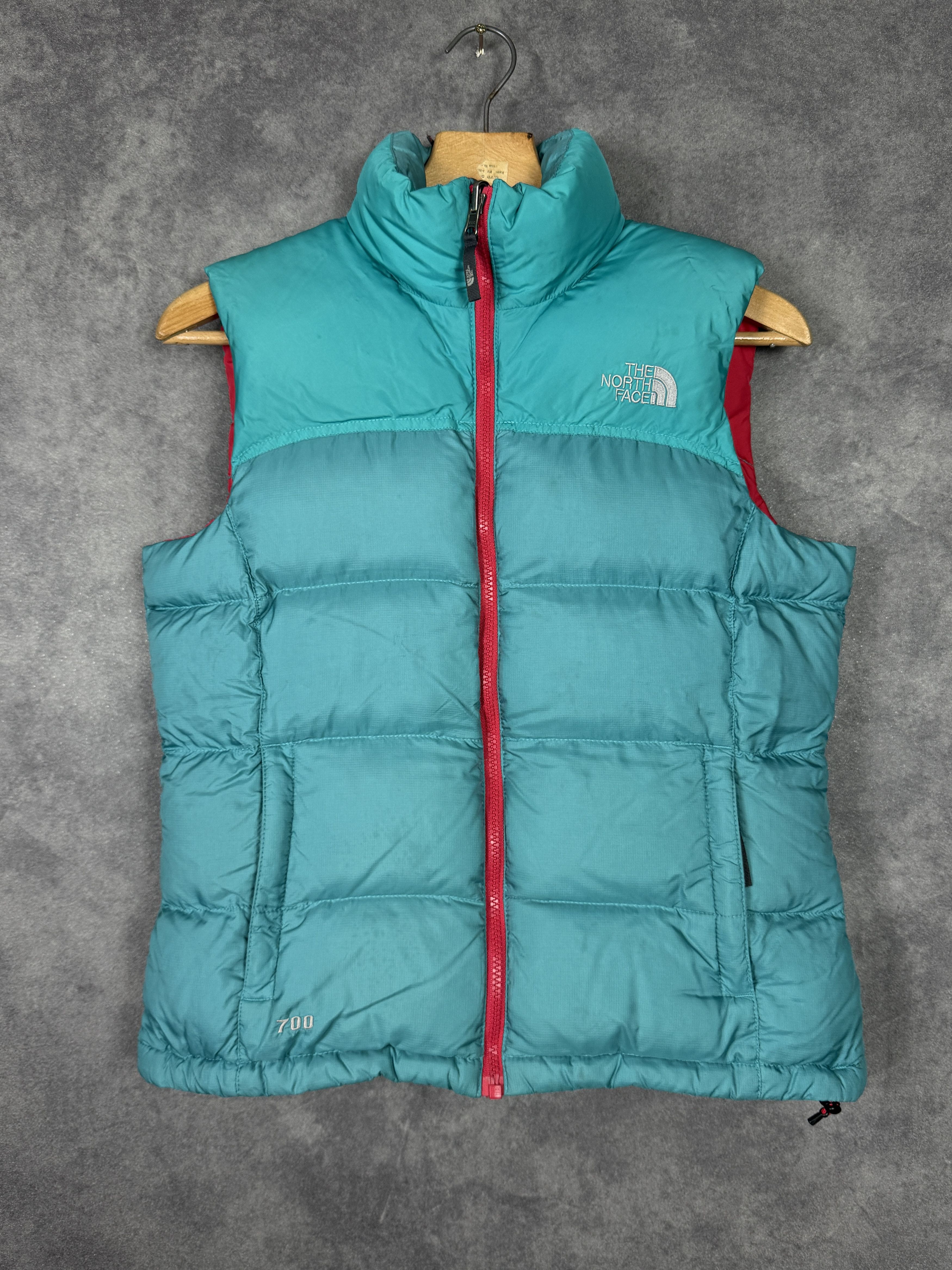 The North Face The North Face down vest turquoise 700 with inner pocket Size S / US 4 / IT 40 - 1 Thumbnail