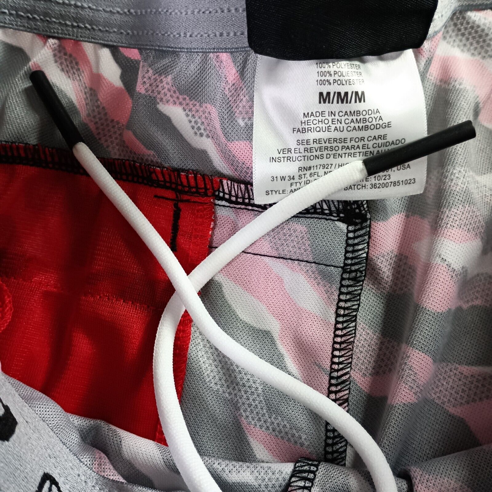 & Other Stories 2 AND1 Offense Shorts Men’s M Red Gray Blue Black 8" Inseam Size US 32 / EU 48 - 4 Thumbnail