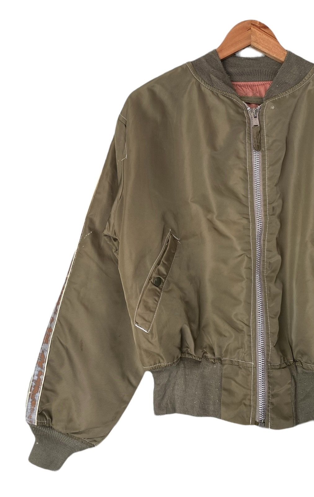 Vintage Vintage HOPE Manufacturing Bomber Jacket Size US M / EU 48-50 / 2 - 4 Thumbnail