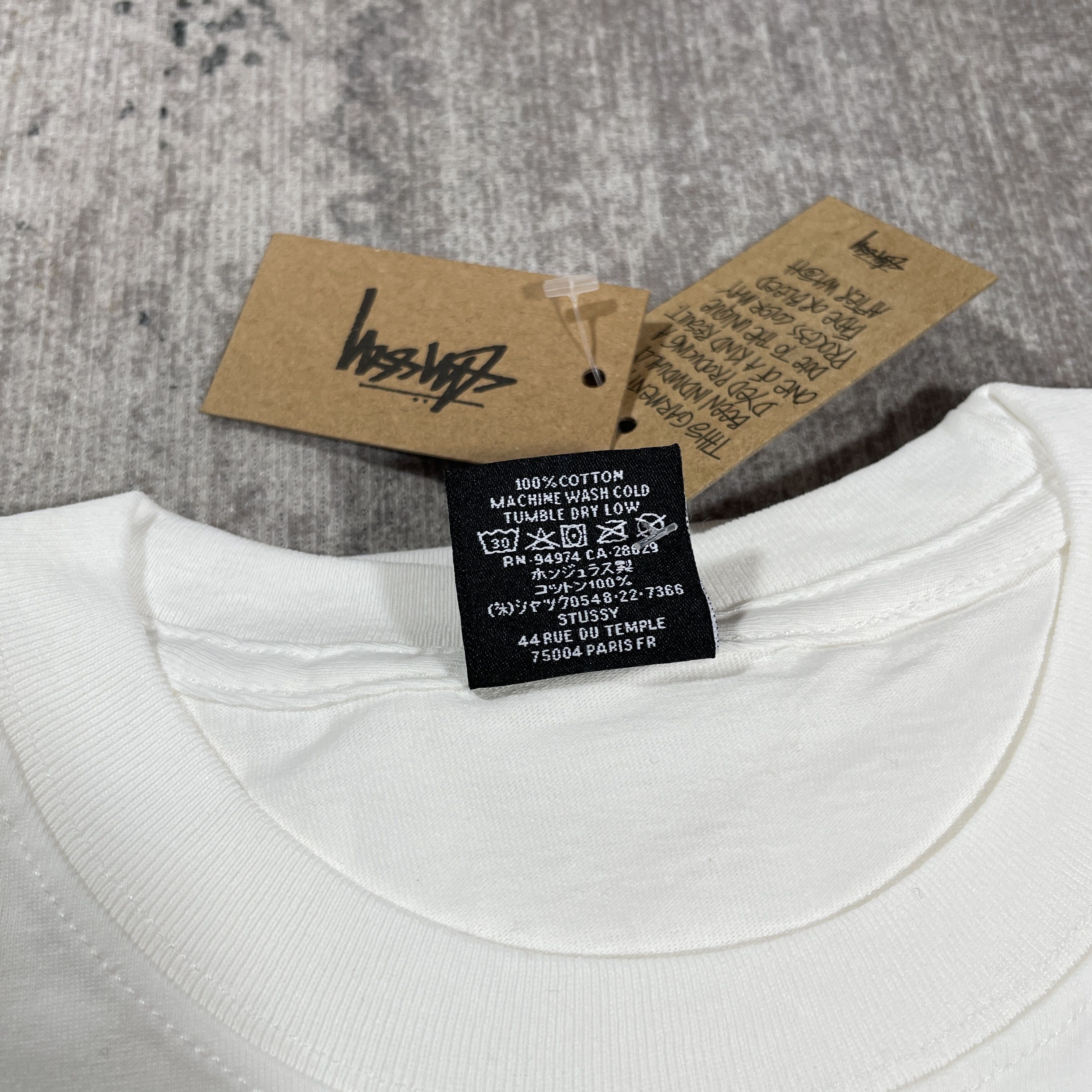 Stussy Stussy Camelot Tee Natural ( L ) Size US L / EU 52-54 / 3 - 7 Thumbnail