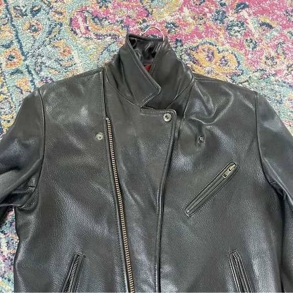 Falcon Garments Falcon Garments Black Goatskin Minimalist Double Rider DR2 Size US XS / EU 42 / 0 - 3 Thumbnail