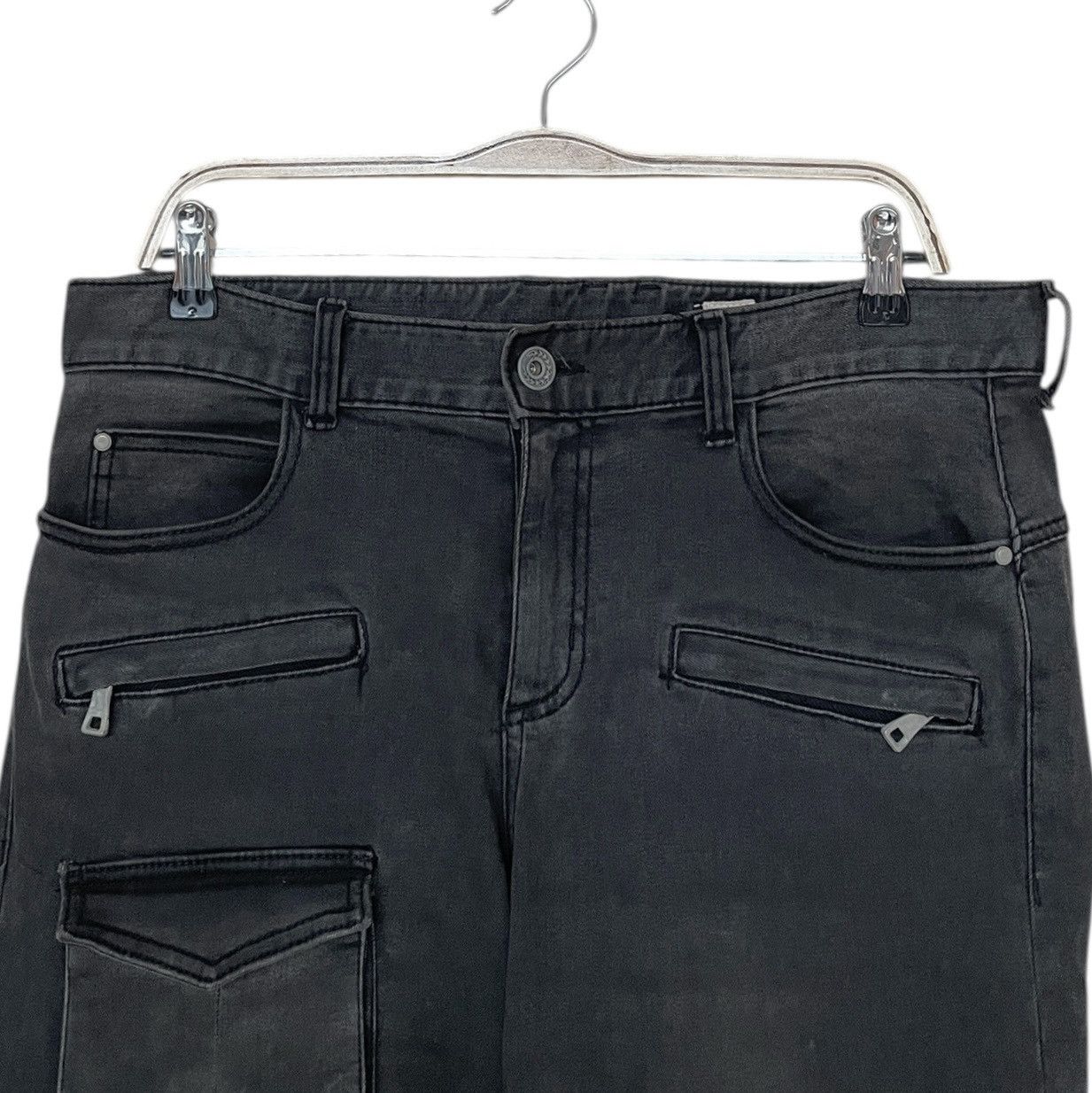 14th Addiction × Japanese Brand × Vintage Vintage Japanese Brand Rapanui Waxed Pants 2000s Size US 34 / EU 50 - 3 Thumbnail
