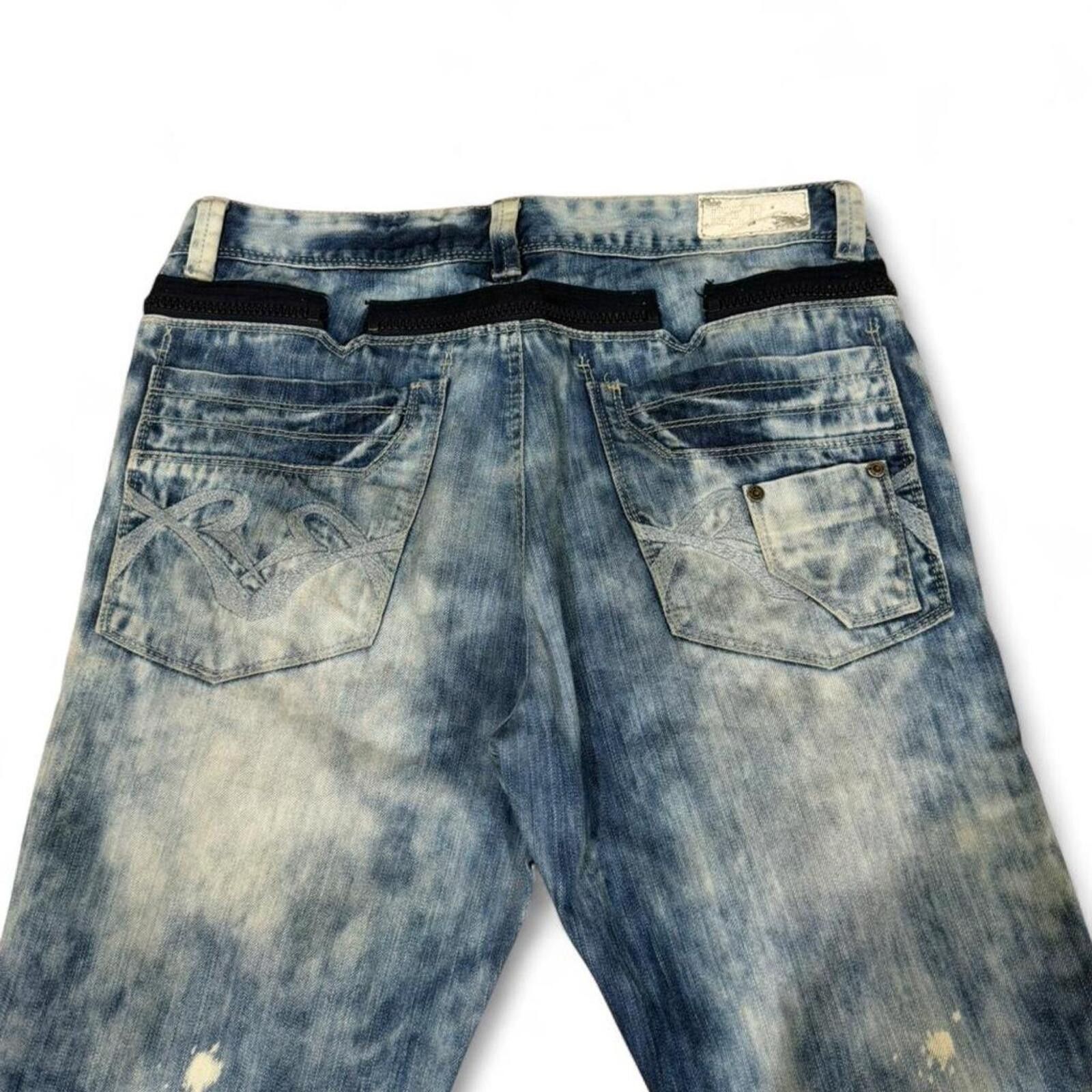 True Religion Y2K EXR Progressive light wash denim jeans light weight Size US 33 - 2 Thumbnail