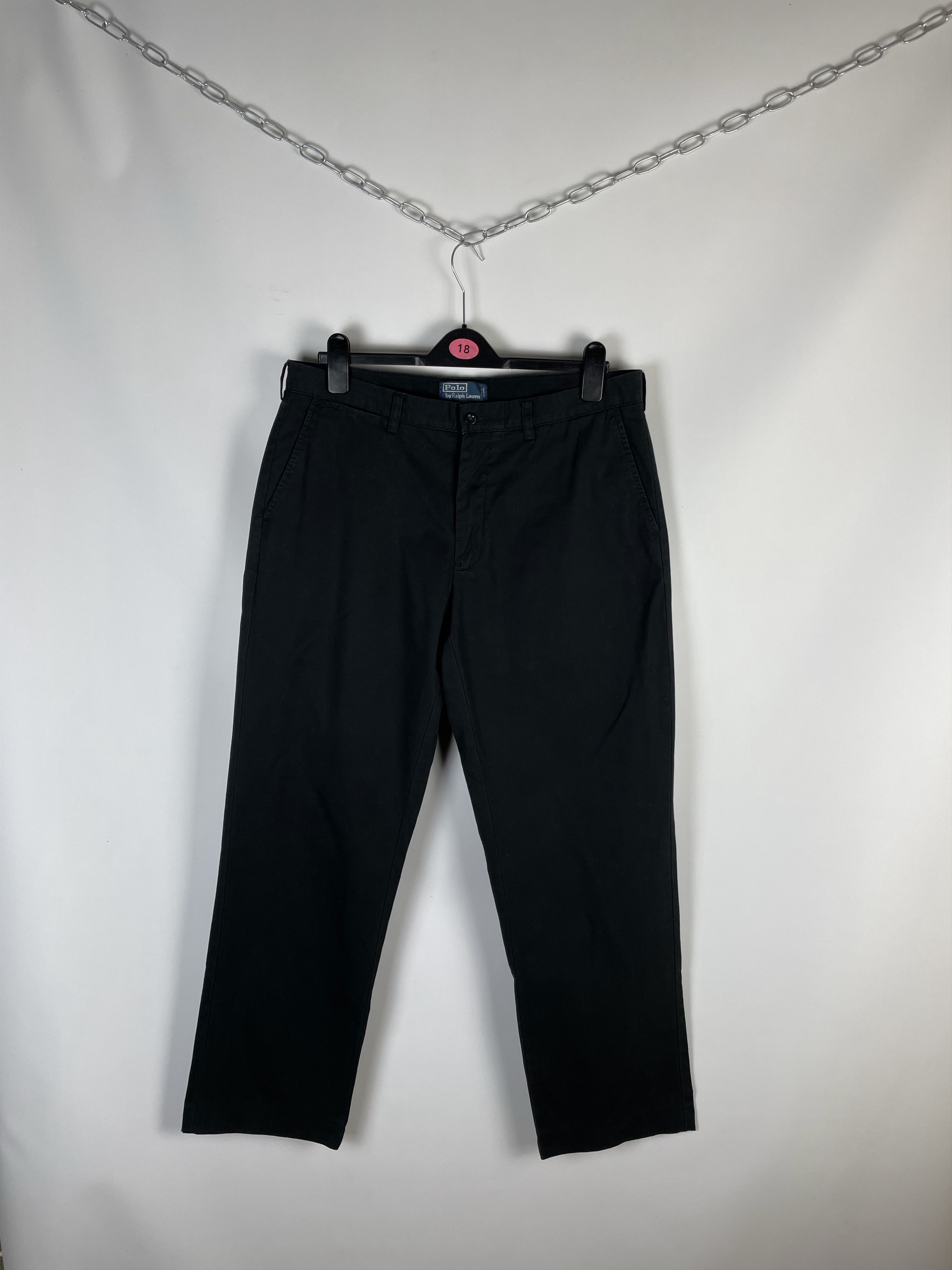 Polo Ralph Lauren × Vintage Polo Ralph Lauren Preston Chino Pants Size US 36 / EU 52 - 5 Thumbnail