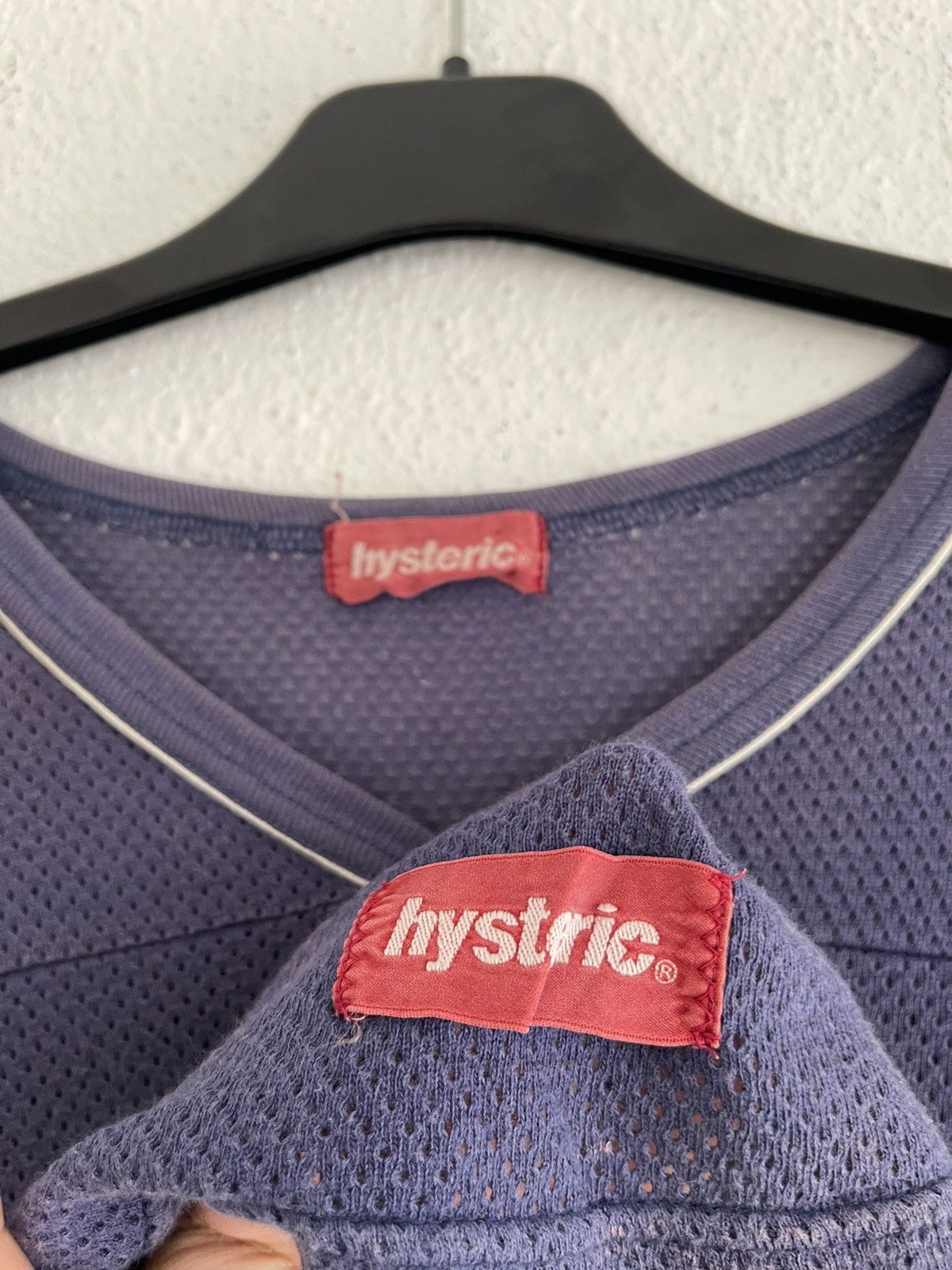 Hysteric Glamour × Vintage Vintage Hysteric Glamour Jersey Mesh Cotton Size US L / EU 52-54 / 3 - 5 Thumbnail