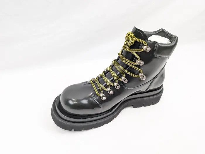 Bottega Veneta o1rshd1 Lug Hiking Ankle Boots in Dark Green Size US 11 / EU 44 - 12 Thumbnail