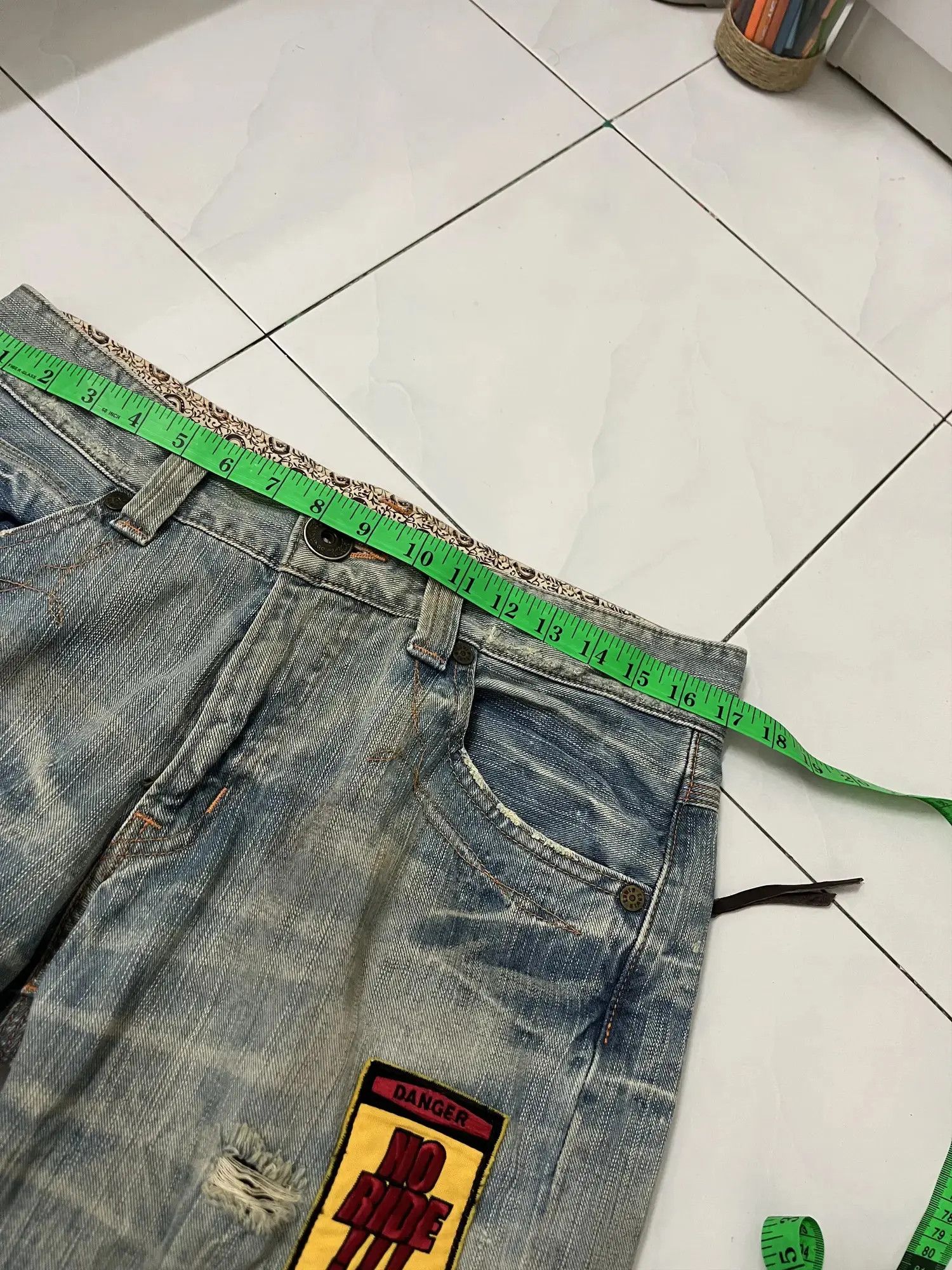 Vintage Edwin Japan Blue Trip Surfing Denim Size US 34 / EU 50 - 4 Thumbnail