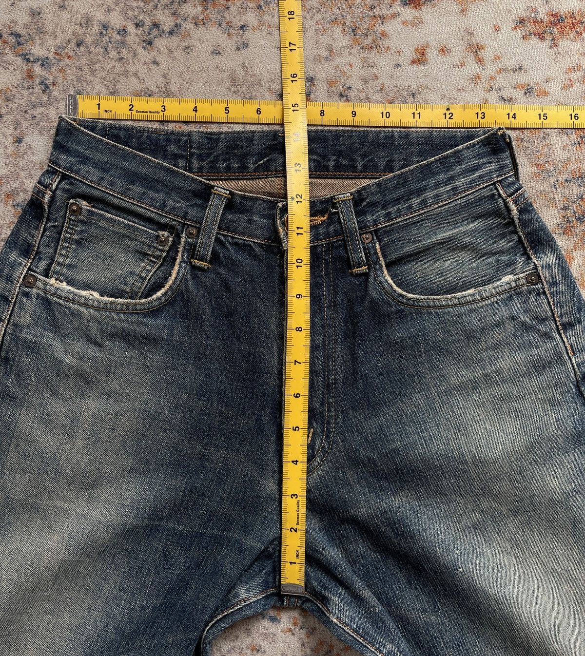 Edwin ED EDWIN MUDWASH SELVEDGE MADE IN JAPAN Size US 27 - 8 Thumbnail