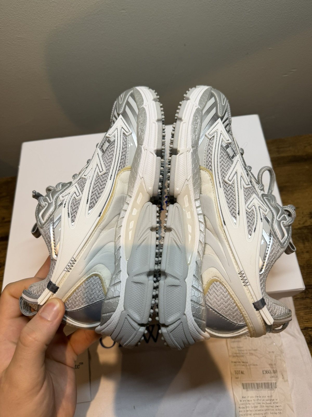 Off-White Off White Be Right Back White size 39 Size US 9 / IT 39 - 5 Thumbnail