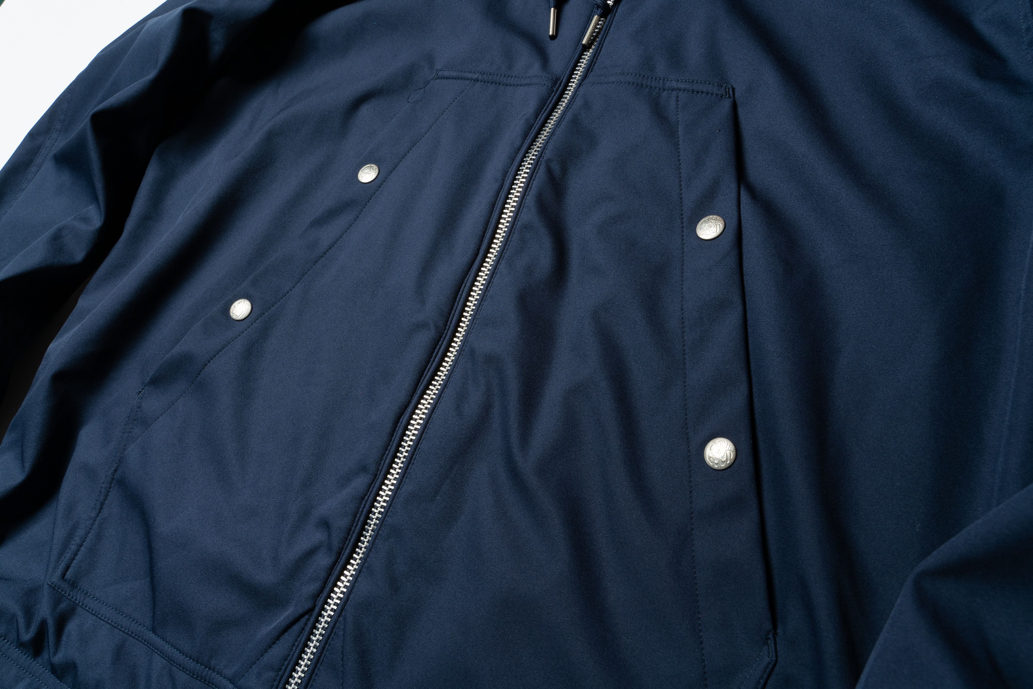 Pretty Green 🔵 PRETTY GREEN Navy Zip Up Hooded Jacket Size US XL / EU 56 / 4 - 4 Thumbnail