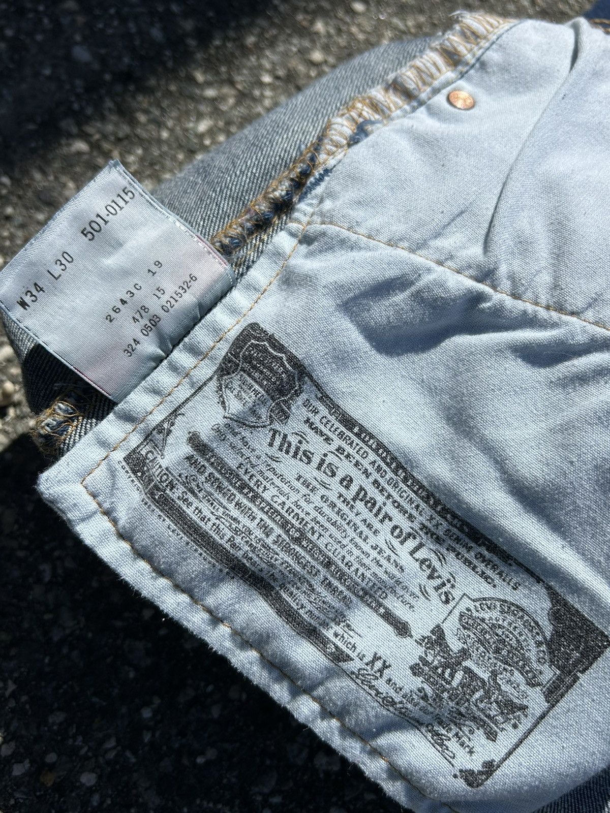 Levi's *Blank Tab* Vintage Levi’s Blue 501’s Size US 34 / EU 50 - 9 Thumbnail