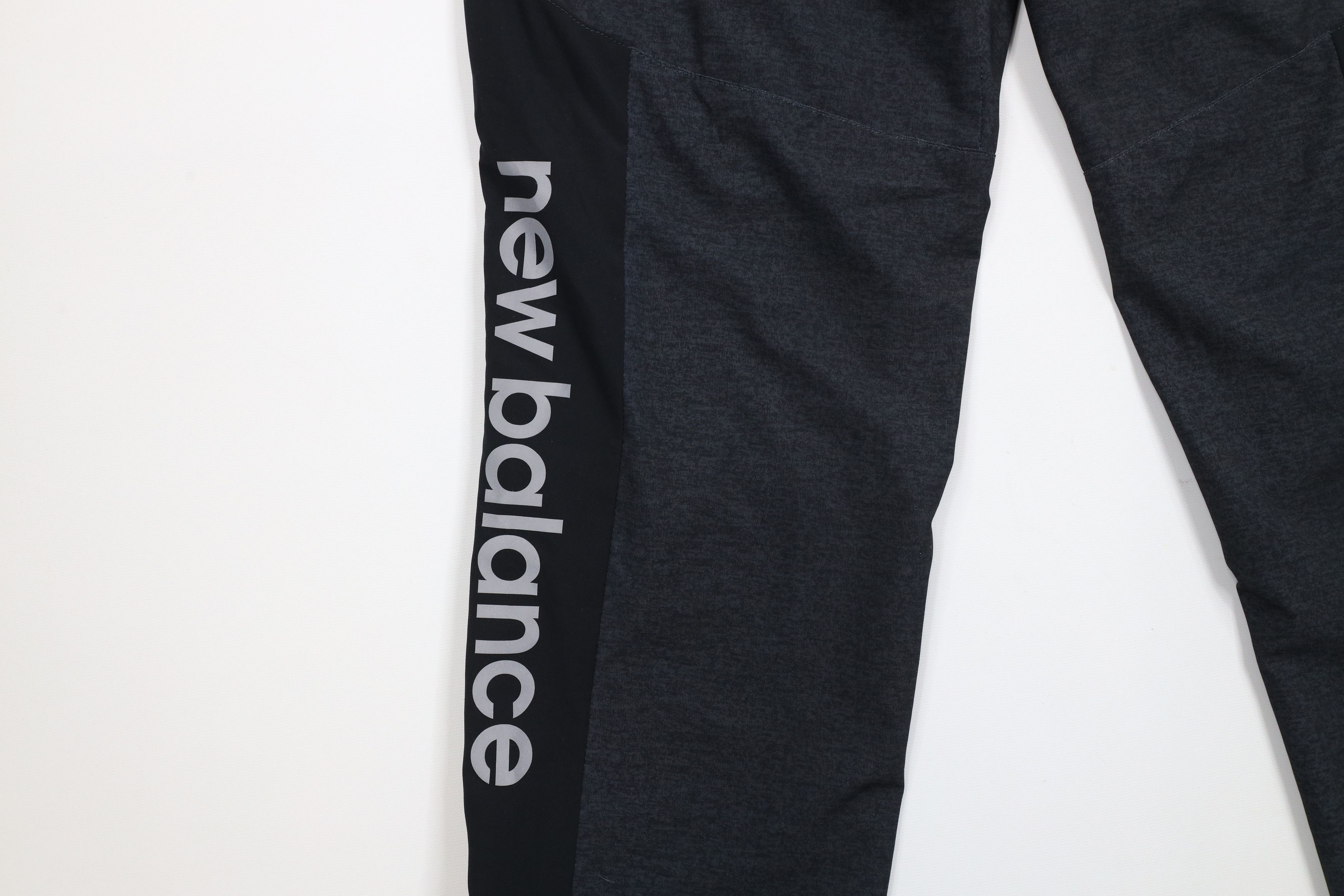 New Balance × Vintage Vintage Y2K New Balance Spell Out Reflective Pants Dark Gray Size US 34 / EU 50 - 14 Thumbnail