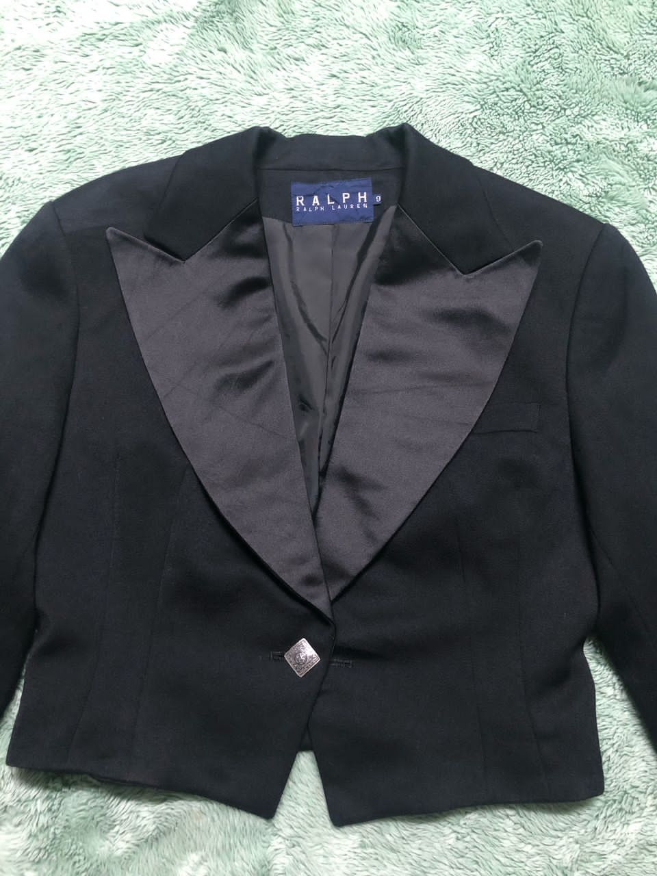 Polo Ralph Lauren VINTAGE RALPH LAUREN CROPPED BLAZER Size S / US 4 / IT 40 - 4 Thumbnail