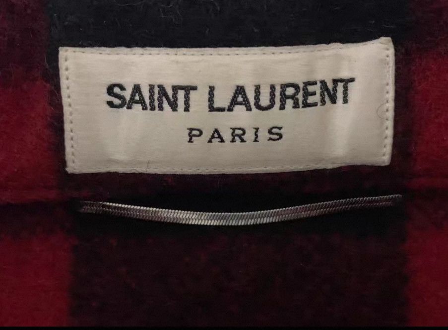 Saint Laurent Paris Saint Laurent Paris Plaid Wool Jacket Size US M / EU 48-50 / 2 - 6 Thumbnail