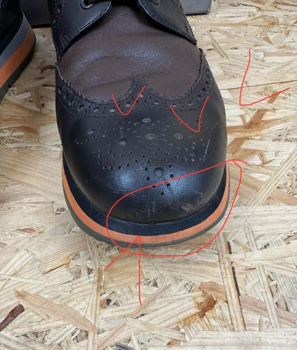 Prada Prada brogues size 10,5-11 US Size US 11 / EU 44 - 19 Thumbnail