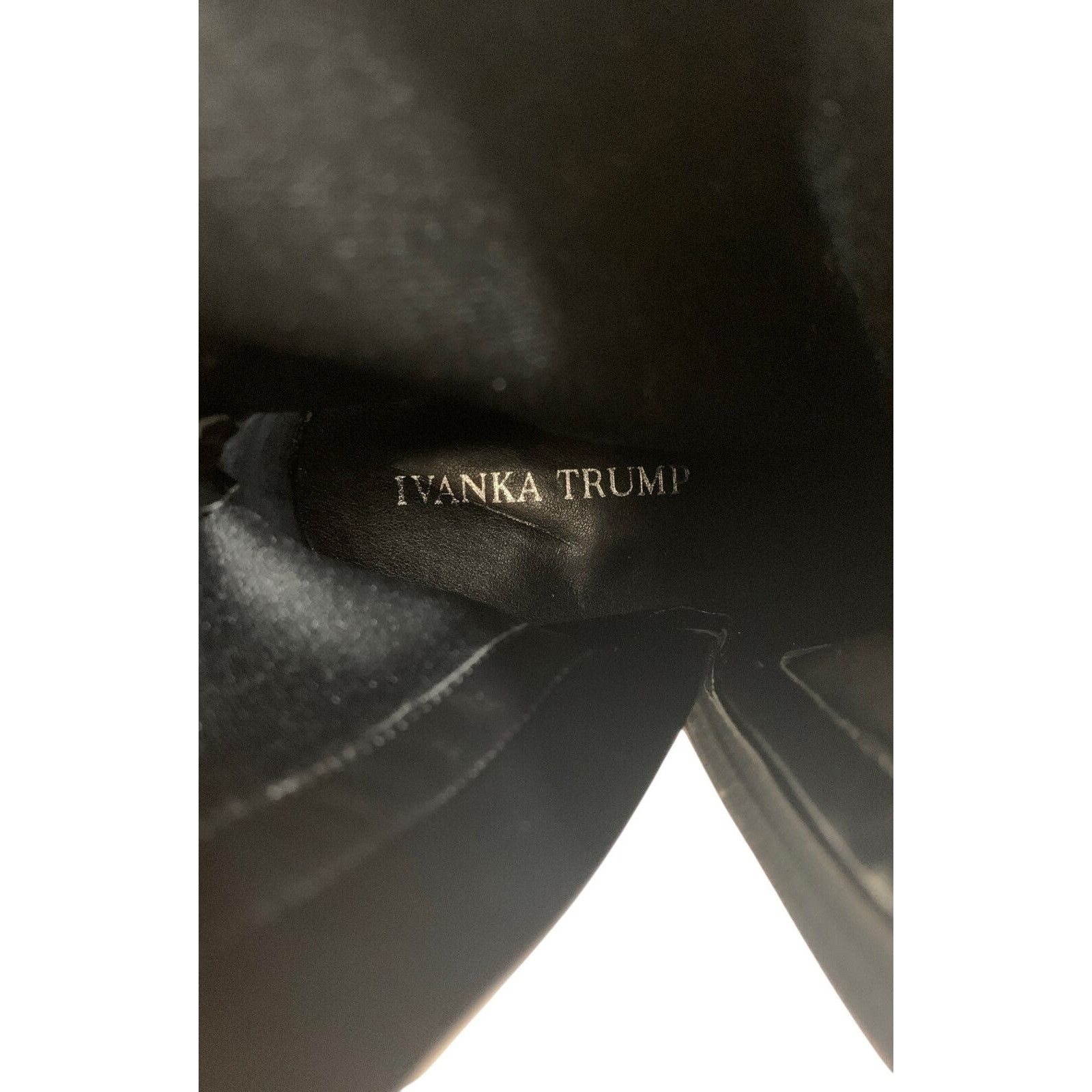 Other Ivanka Trump Velvet Ankle Boots Grey 8.5 2.5” Chunky Heel Si Size US 8.5 / IT 38.5 - 6 Thumbnail