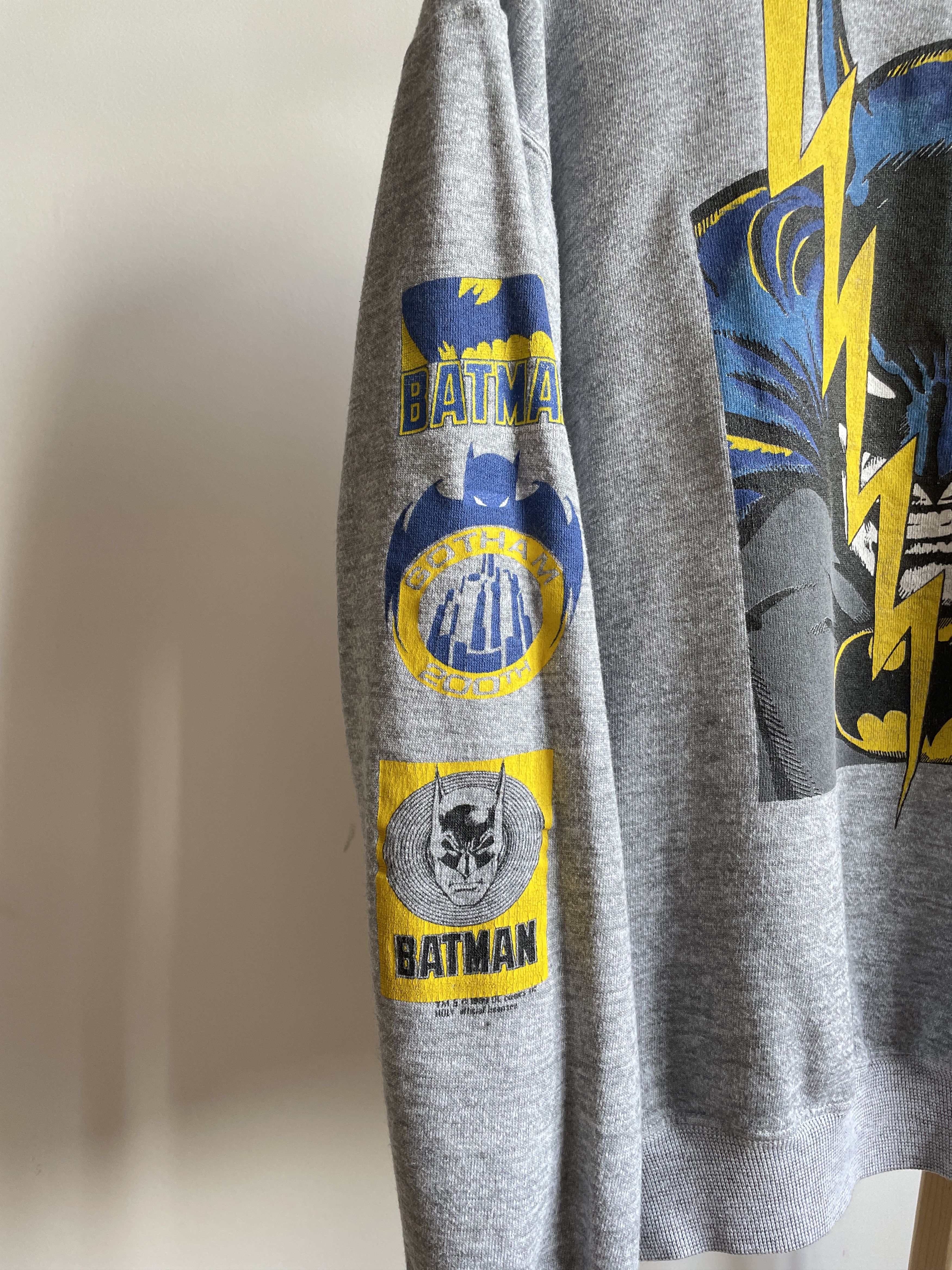 DC Comics The Batman Gotham 200th Vintage 1989 Sweatshirt Size M Size US M / EU 48-50 / 2 - 4 Thumbnail