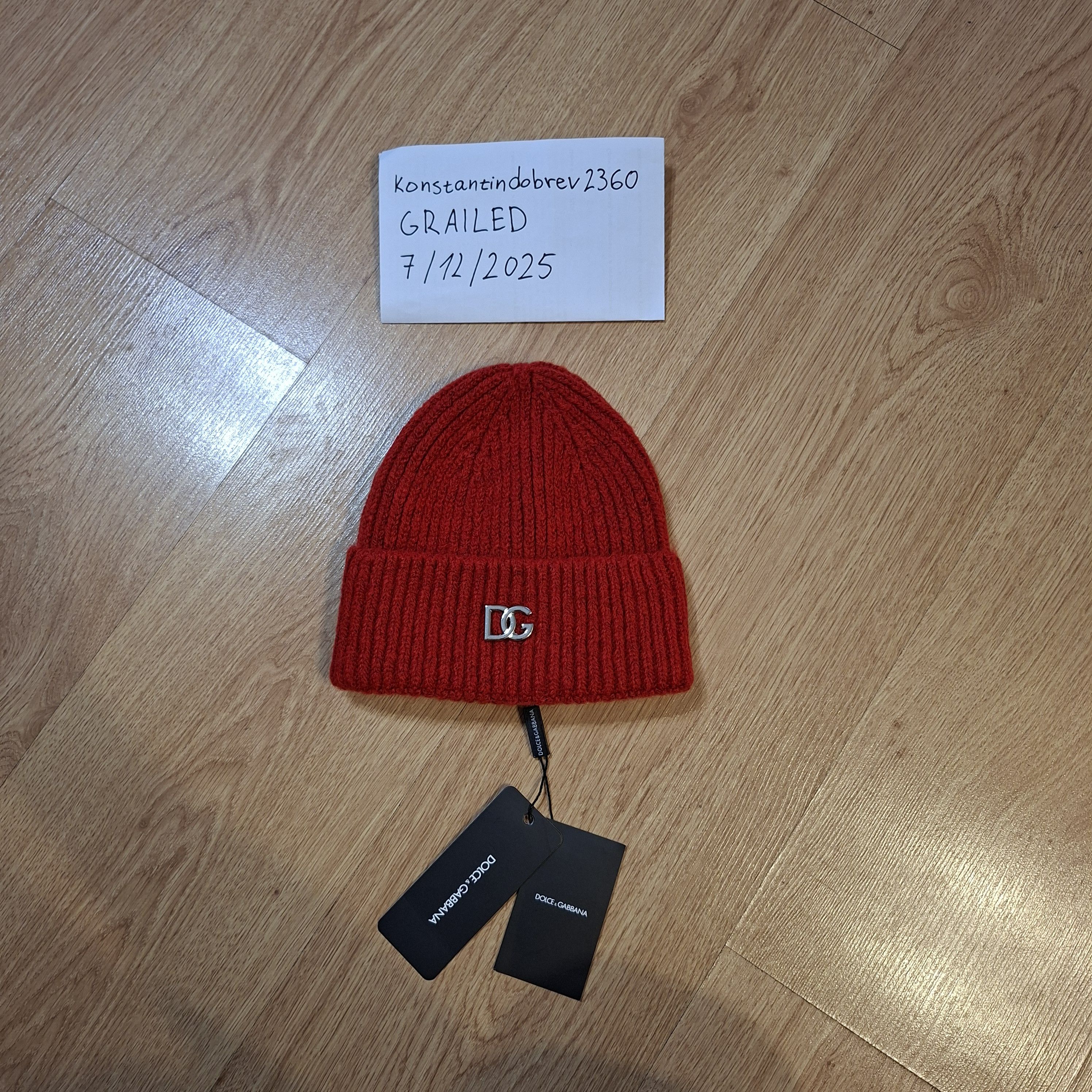 Dolce & Gabbana Dolce Gabbana red hat Size ONE SIZE - 1 Thumbnail