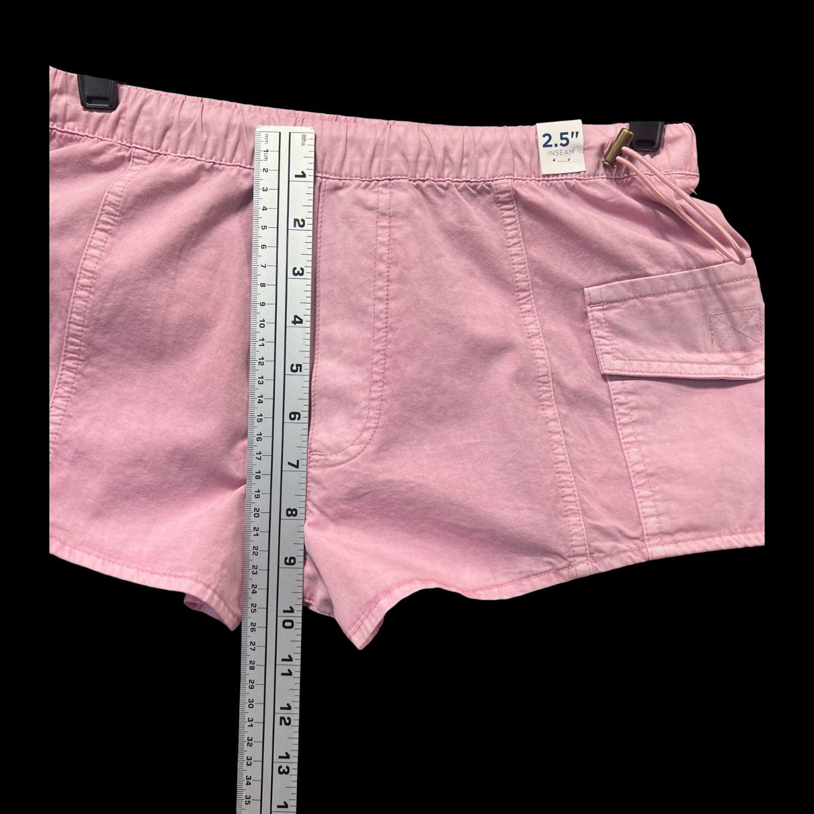 Arizona Jean Co. Arizona - Women's Low Rise Pull-On Short Juniors - Pink - Ex Size 30" / US 8 / IT 44 - 7 Thumbnail