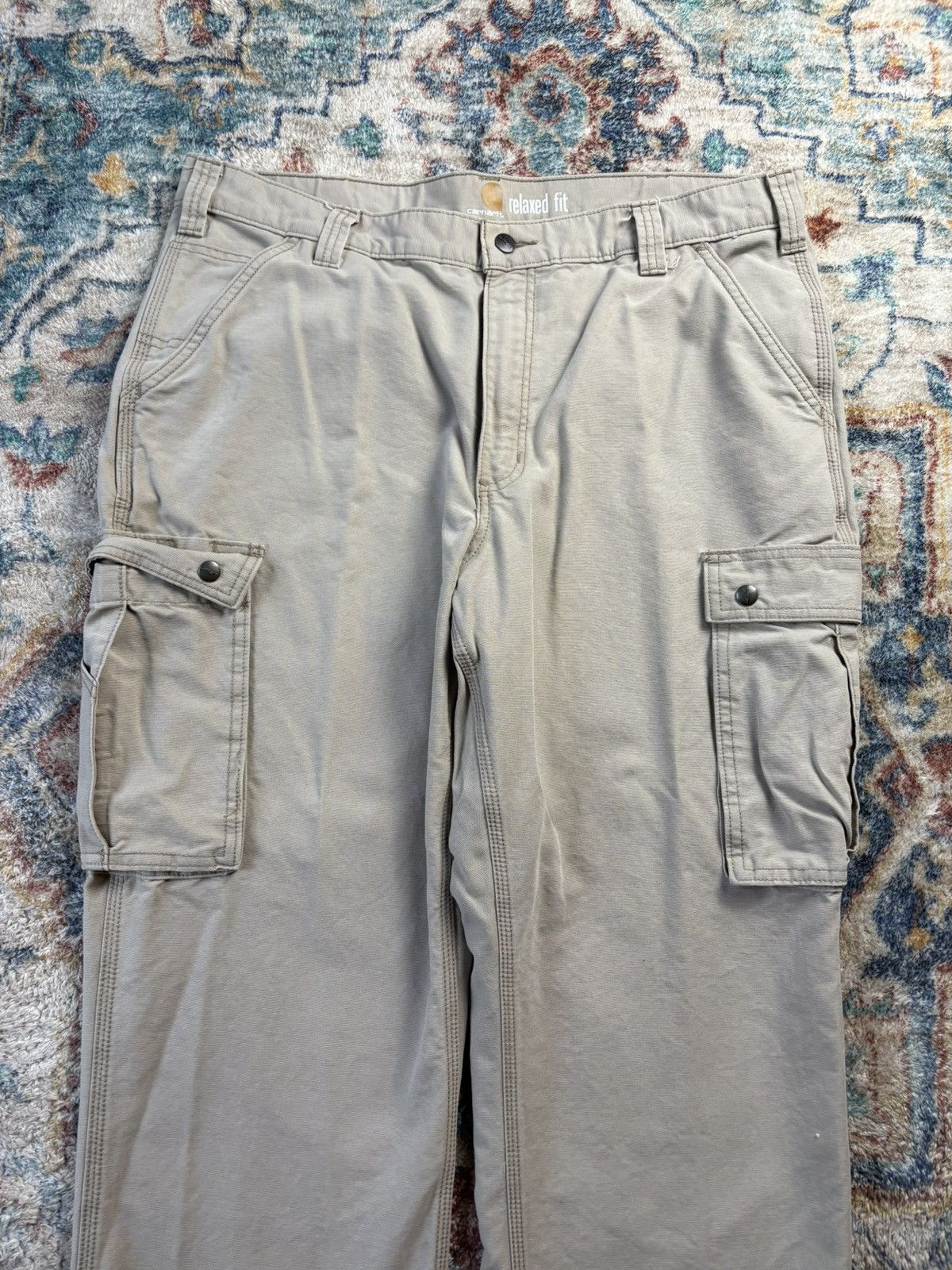 Carhartt Carhartt Cargo Workwear Pants Size 39 Size US 39 - 5 Thumbnail