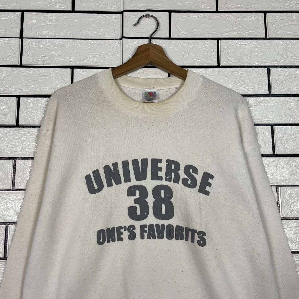 Fruit Of The Loom Vintage Universe 38 One's Fovorits Sweatshirt Size US M / EU 48-50 / 2 - 2 Thumbnail