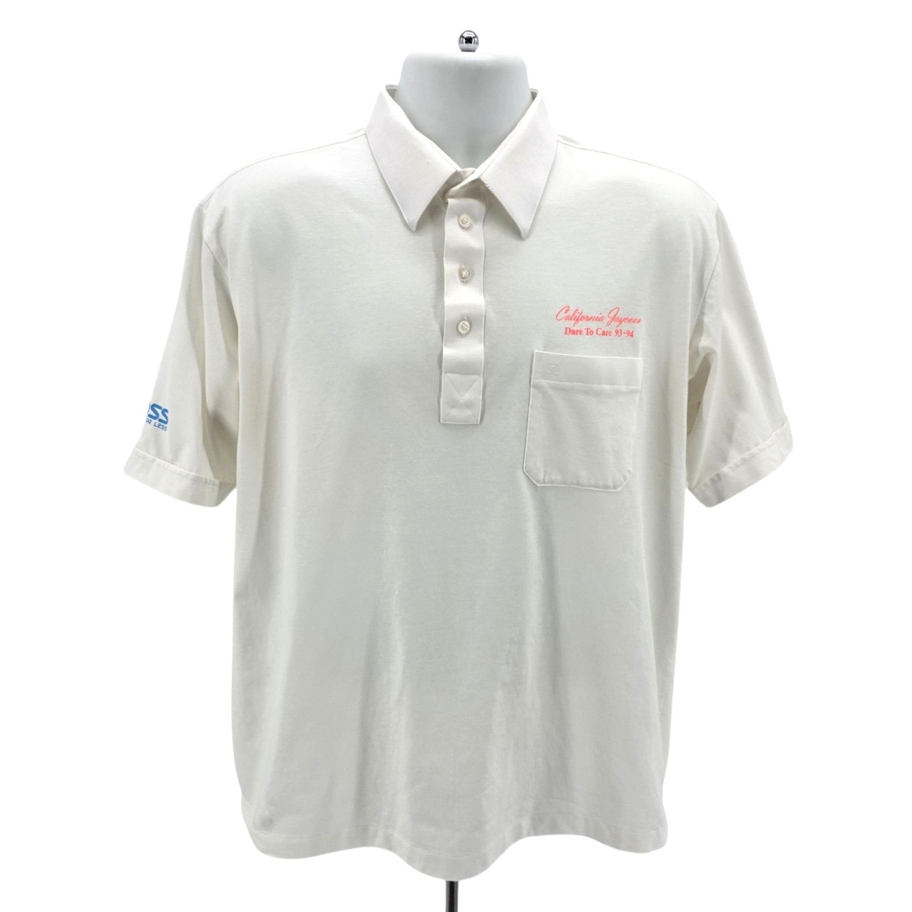 Pierre Cardin Vintage Pierre Cardin California Jaycees Mens Large Polo Size US L / EU 52-54 / 3 - 2 Thumbnail