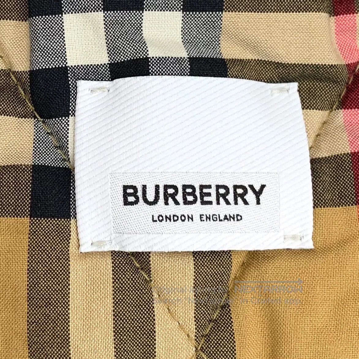 Burberry Burberry Military green hooded quilted long cotton coat| Size US S / EU 44-46 / 1 - 5 Thumbnail