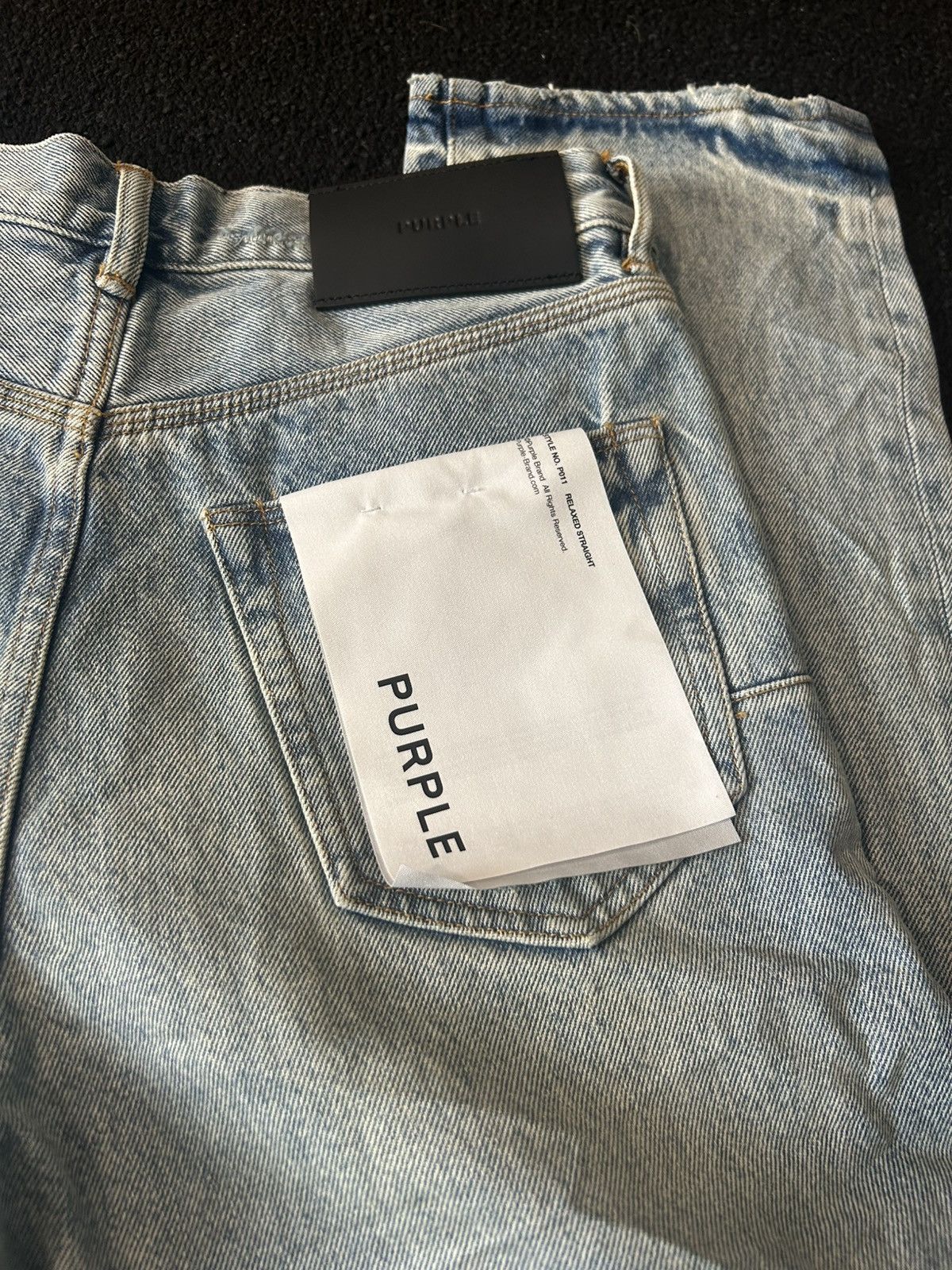 Purple Brand Purple jeans straight leg Size US 29 - 2 Thumbnail