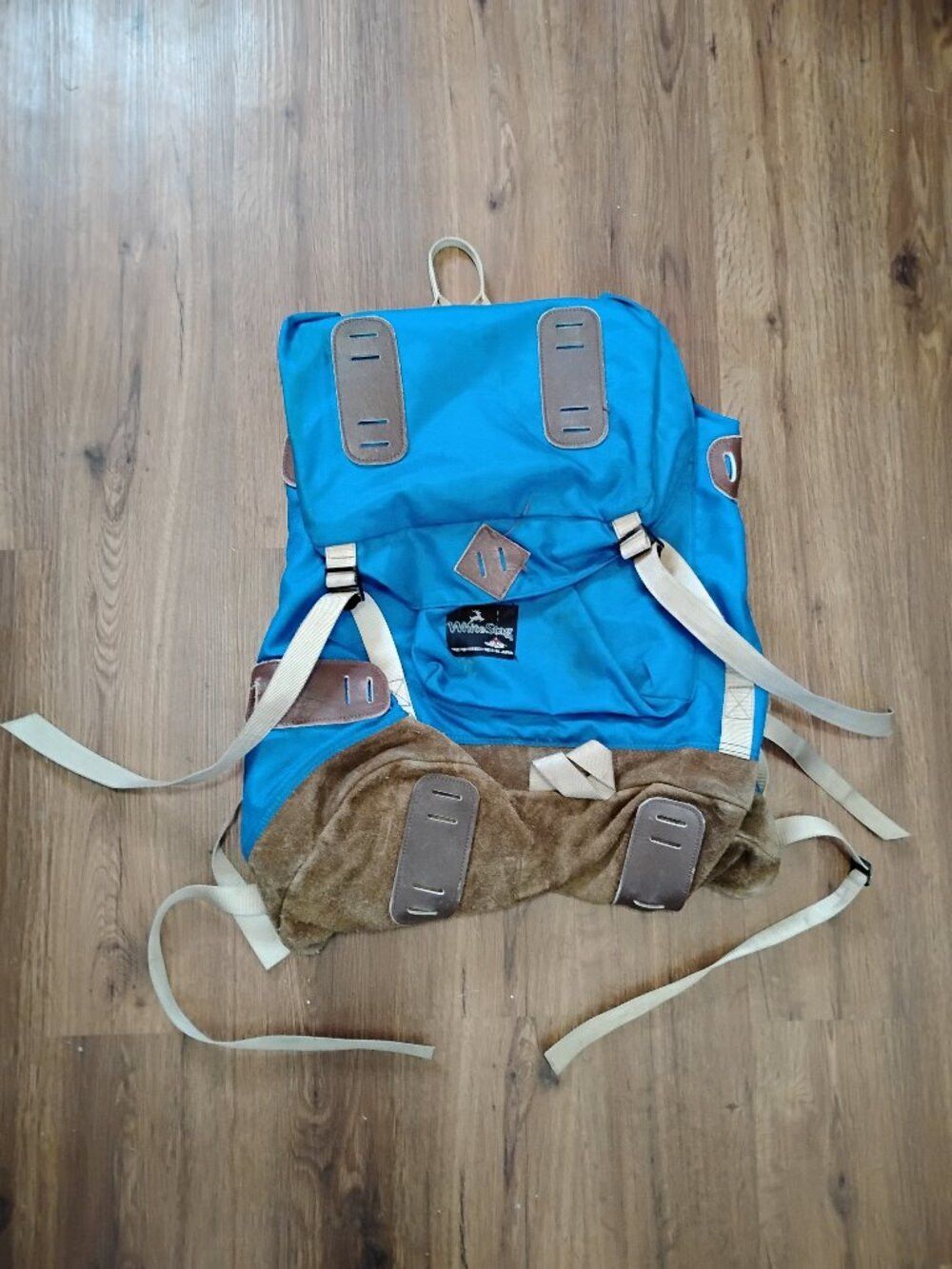 Other Vintage White Stag Backpack Leather Bottom Hiking Rucksack Size ONE SIZE - 1 Thumbnail