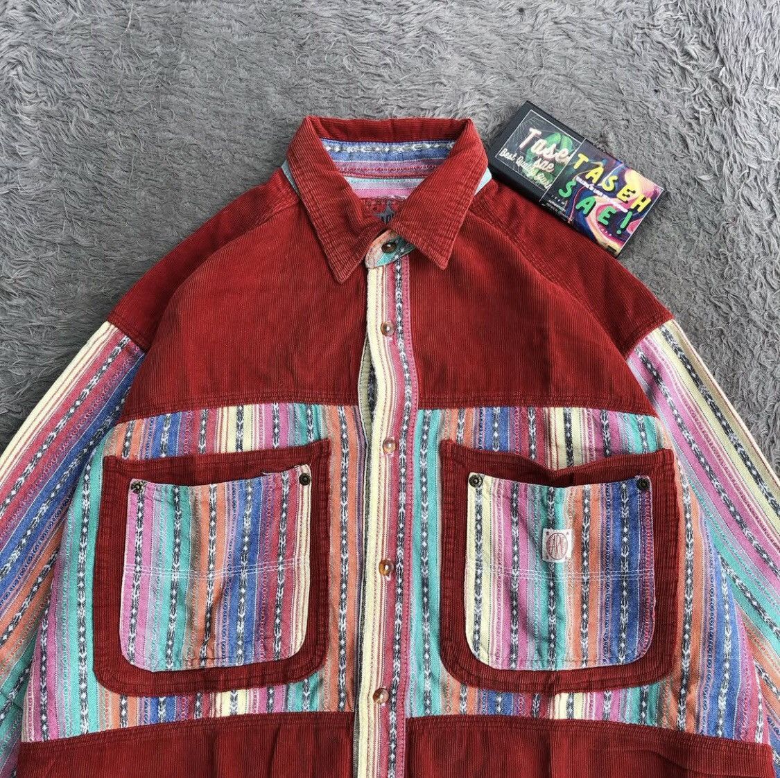 Other Vintage KEARNEY JEANS SHIRTS Design By YAMANAKA Size US L / EU 52-54 / 3 - 2 Thumbnail