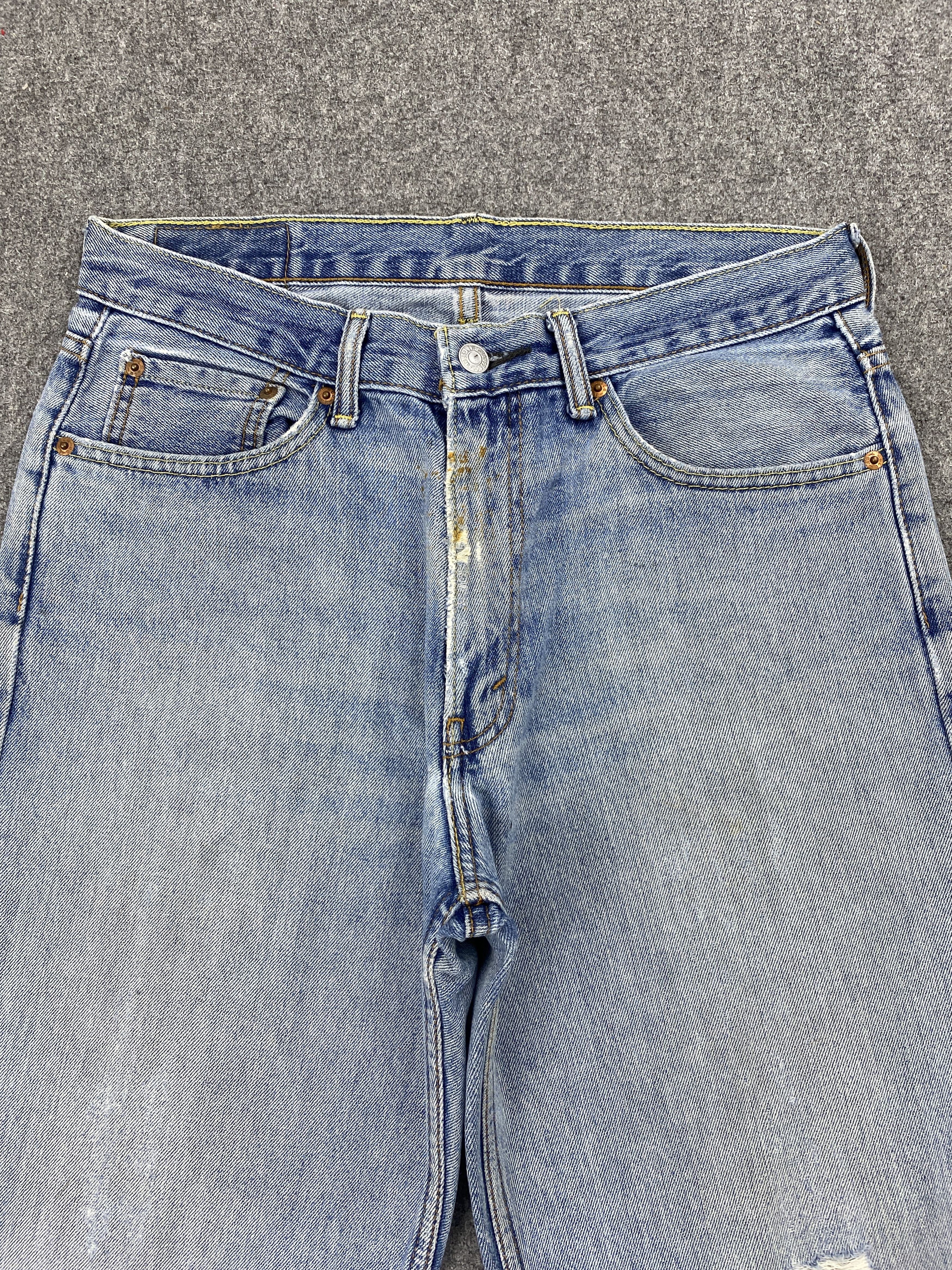 Levi's Vintage Levis 550 Light Wash Jeans DP2331 Size US 30 / EU 46 - 2 Thumbnail
