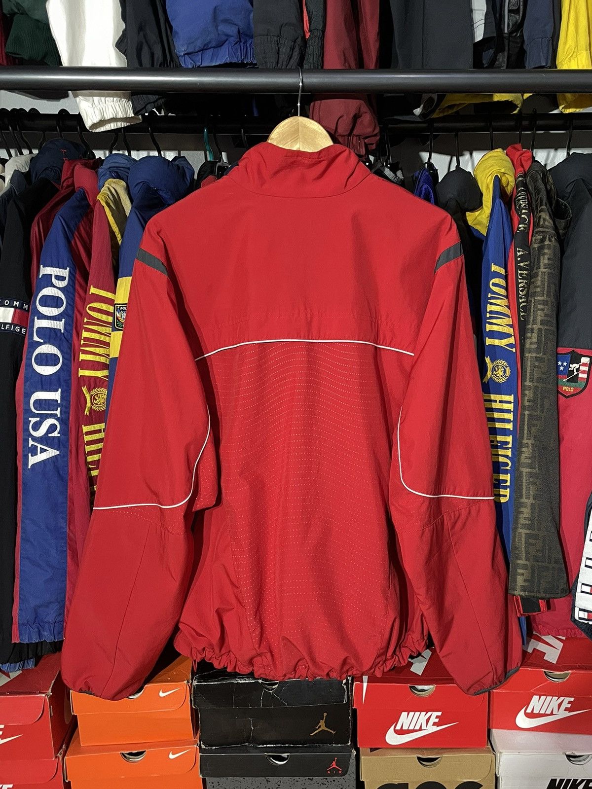 Nike × Vintage Windbreaker Nike Shox 00’s Size US L / EU 52-54 / 3 - 9 Thumbnail