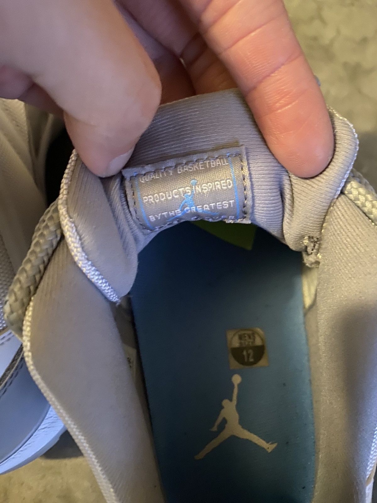 Jordan Brand Jordan 11 Low Cement Grey Size US 12 / EU 45 - 4 Thumbnail