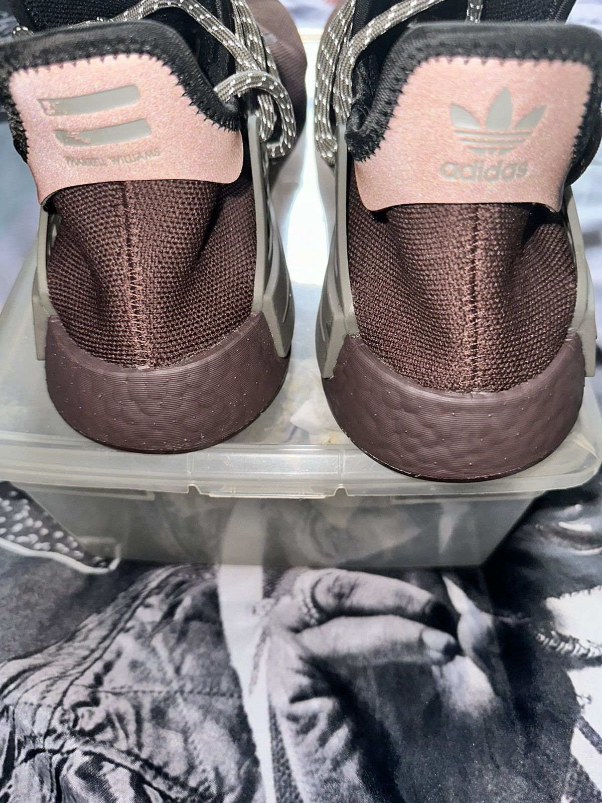 Adidas Adidas NMD Hu Pharrell Chocolate Size US 12.5 / EU 45-46 - 4 Thumbnail
