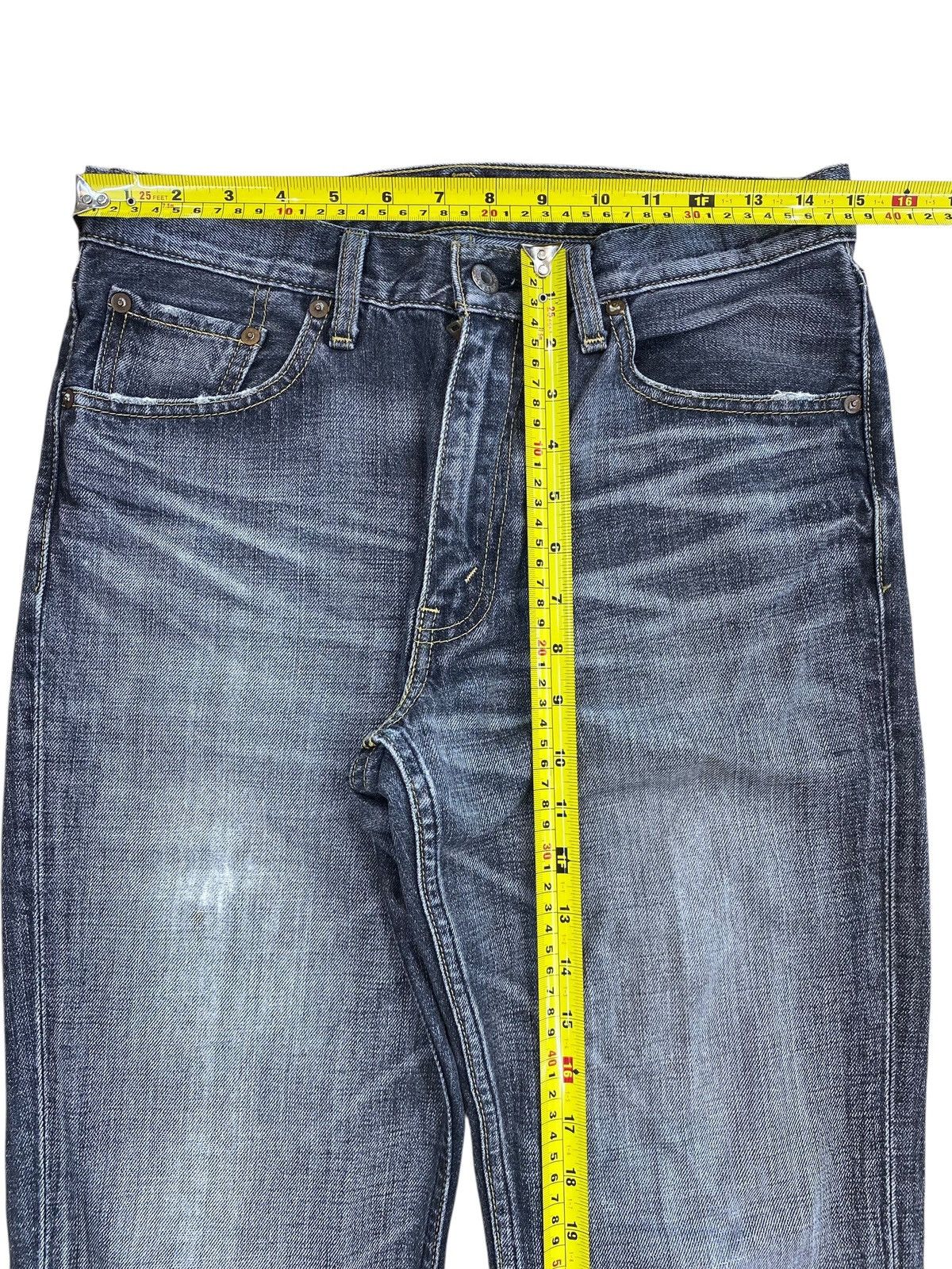 Levi's Levi’s Faded Wash Whiskers Style Flare Jeans Size US 30 / EU 46 - 8 Thumbnail