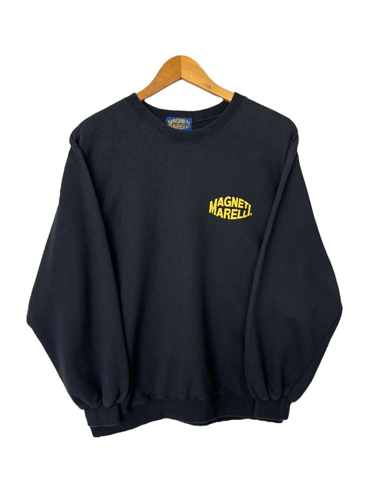 Vintage Vintage 80s Ferrari Magneti Marelli Formula 1 Sweatshirt Size US M / EU 48-50 / 2 - 2 Thumbnail