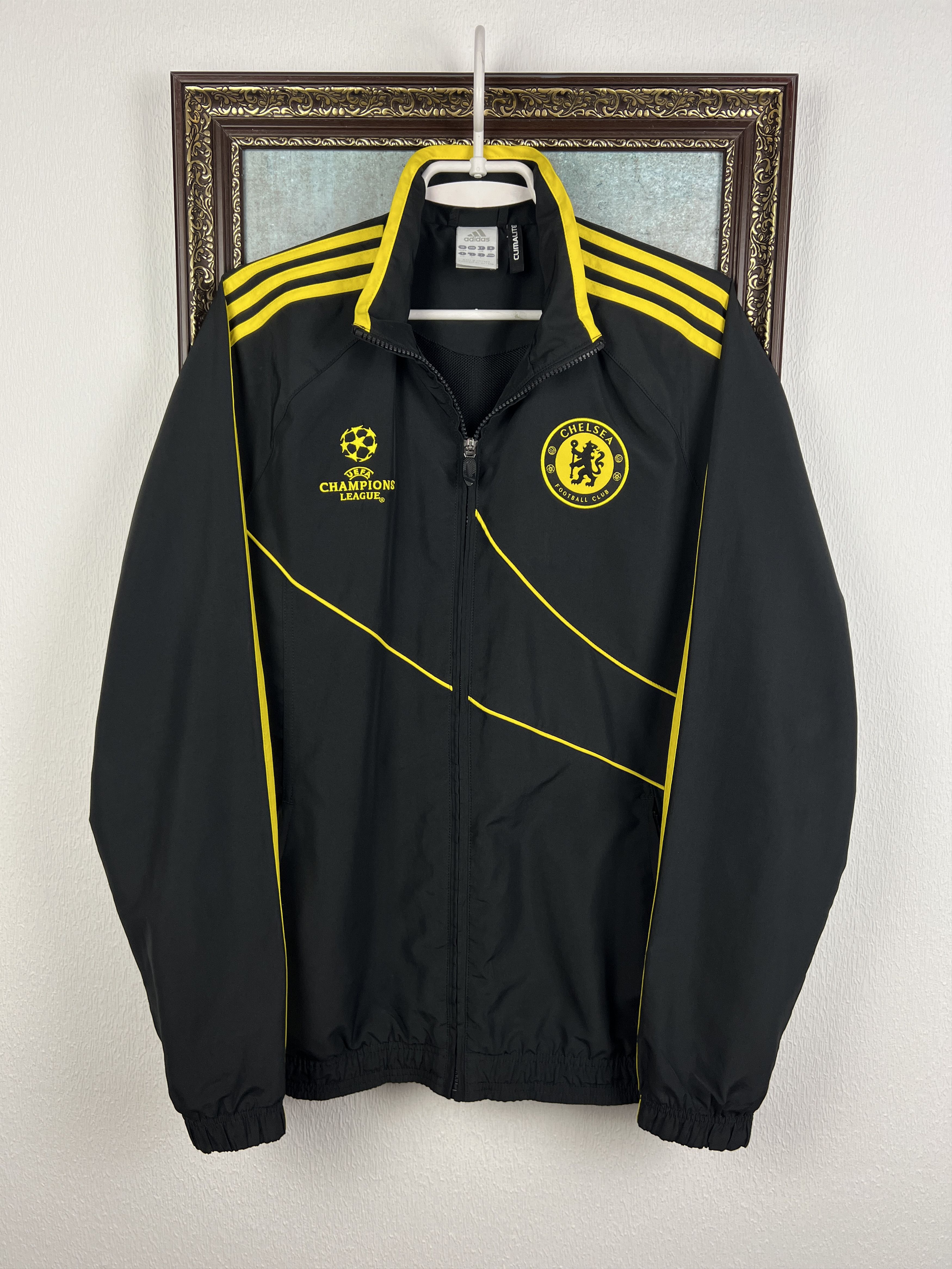 Adidas Vintage Chelsea Football Jacket Soccer Train Track Top Size US M / EU 48-50 / 2 - 1 Thumbnail