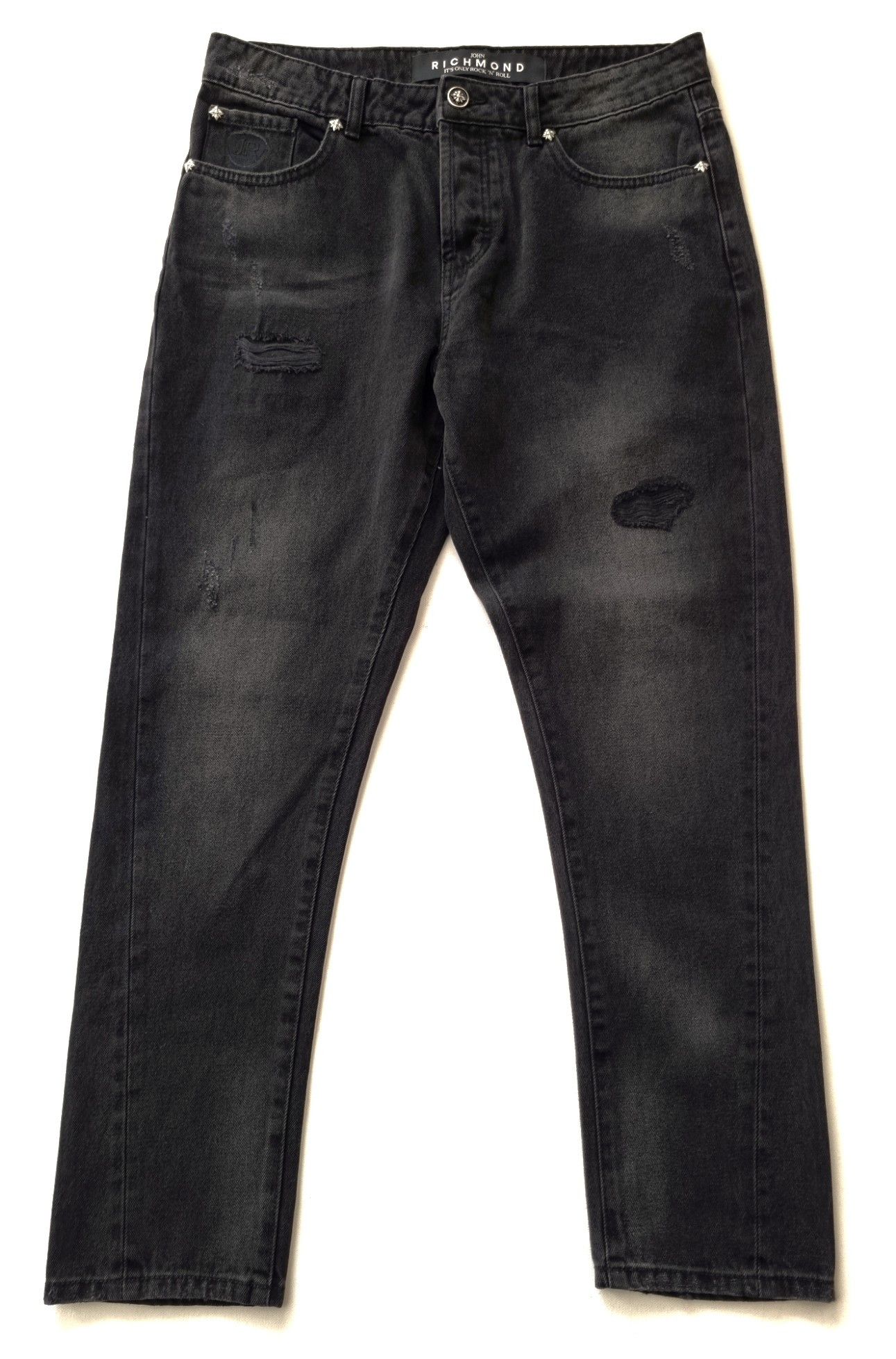 John Richmond John Richmond It's Only Rock'N'Roll Distressed Jeans Size US 33 - 1 Thumbnail