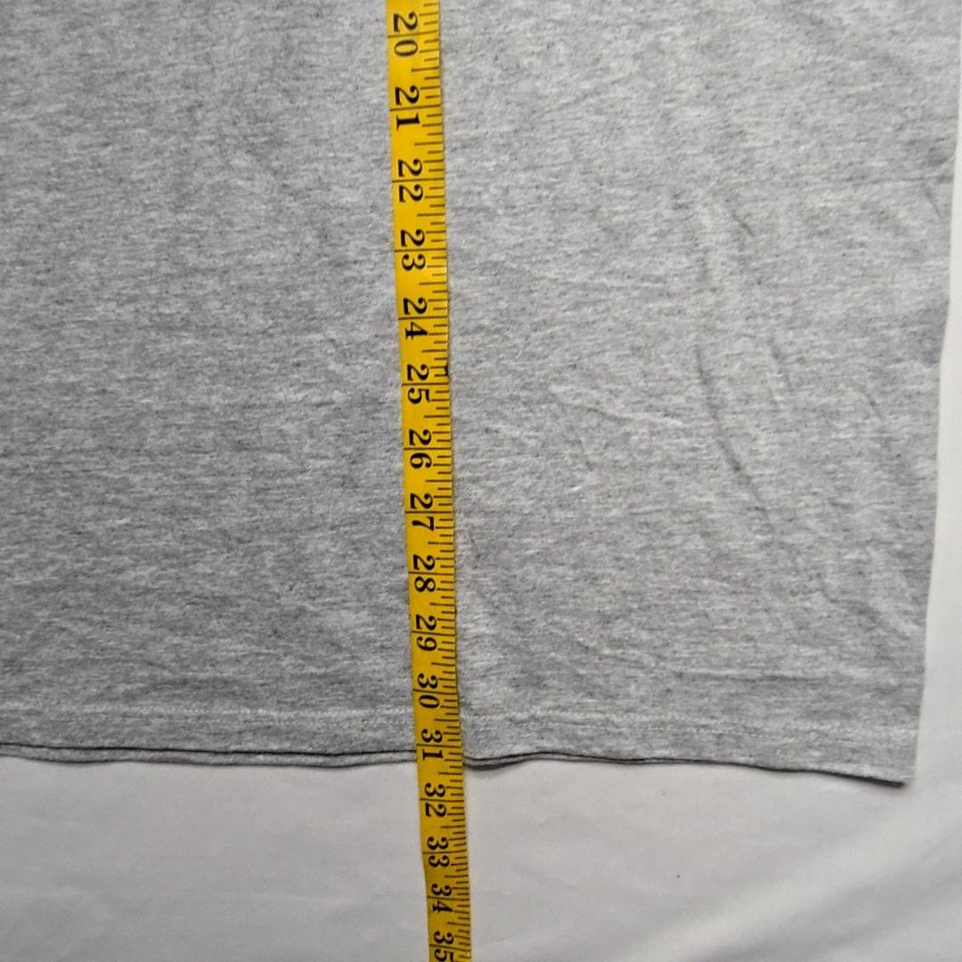 Jerzees Vintage Red Cross Shirt Jerzees Graphic Gray Mens XL Tee 90s Size US XL / EU 56 / 4 - 7 Thumbnail