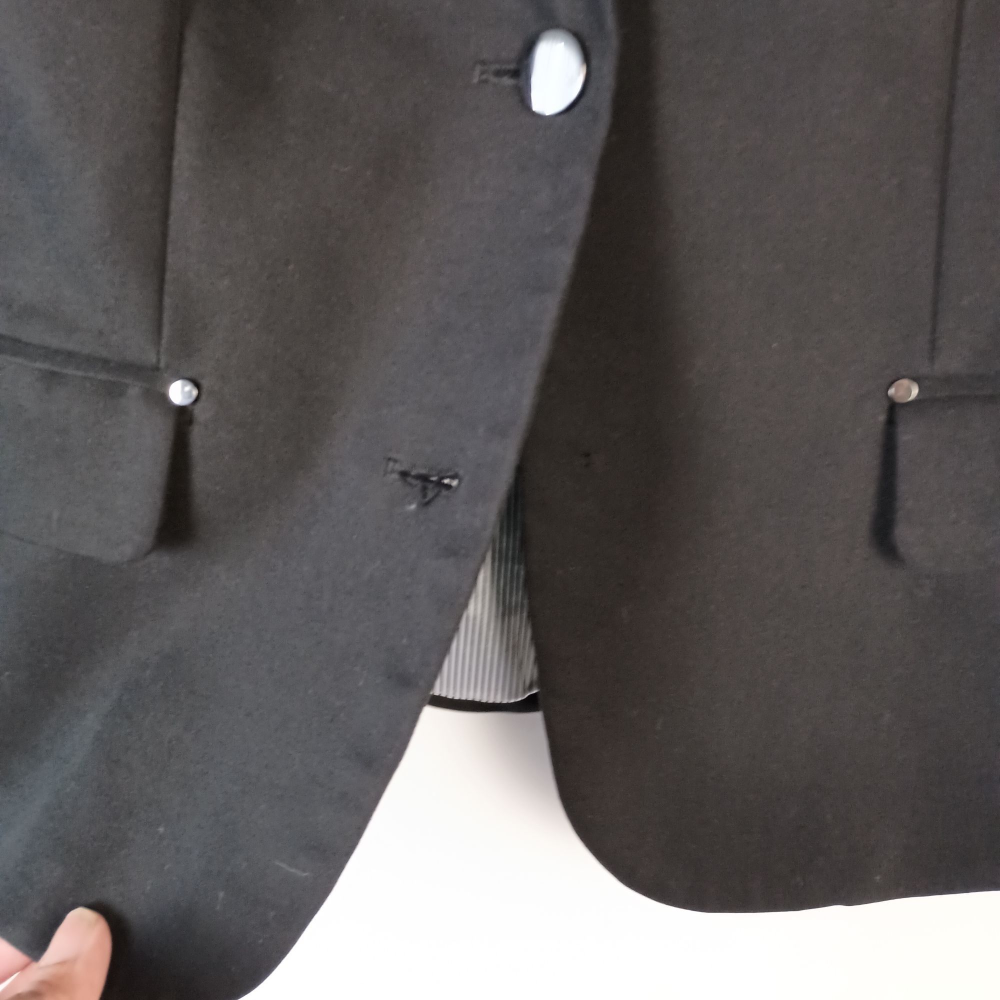 Harve Benard Harve Benard Black Blazer Womens 8 Tailored Career Jacket Bu Size M / US 6-8 / IT 42-44 - 8 Thumbnail