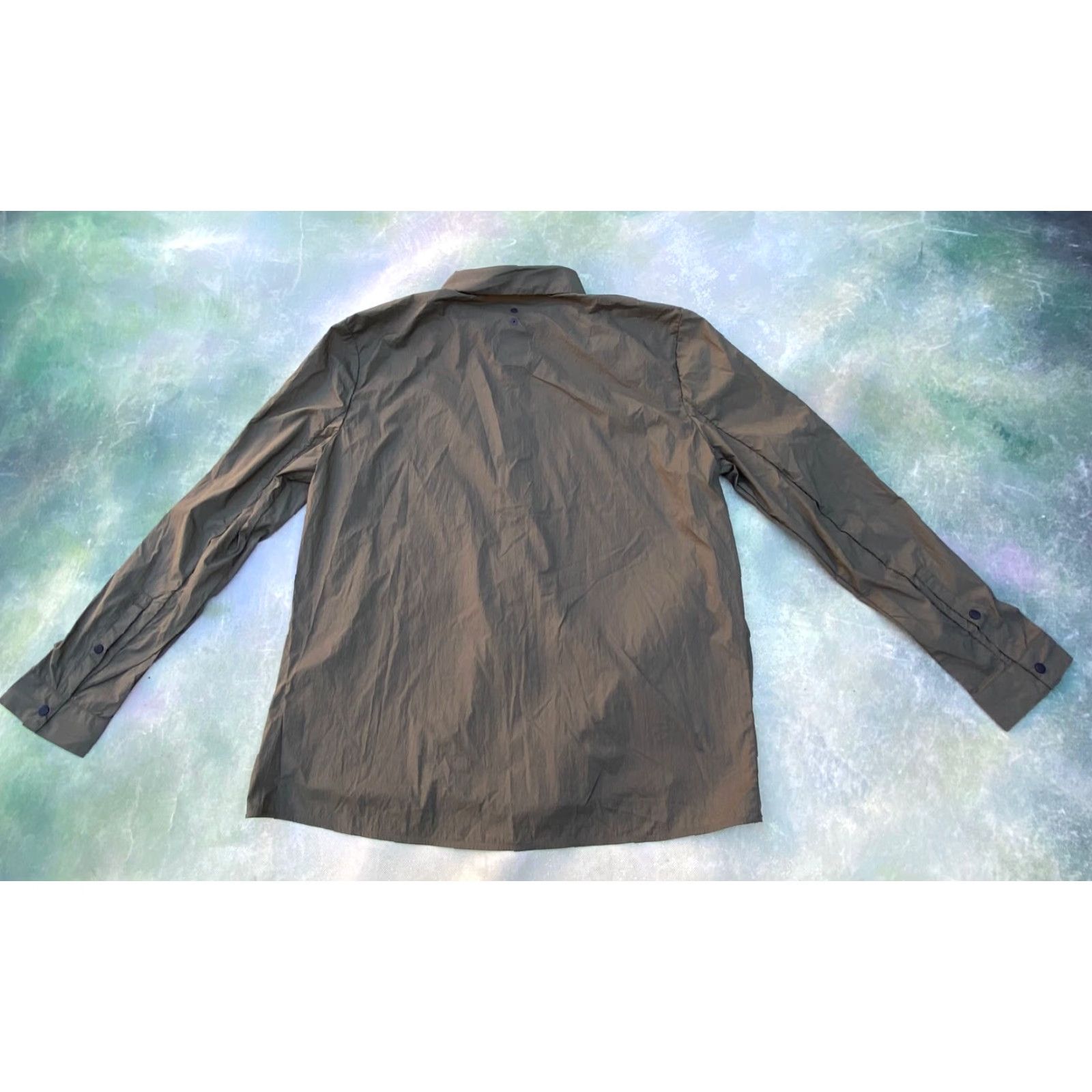 Oakley Custom Fit Men's Dark Brush Long Sleeve Utility Nylon Shirt XL Size