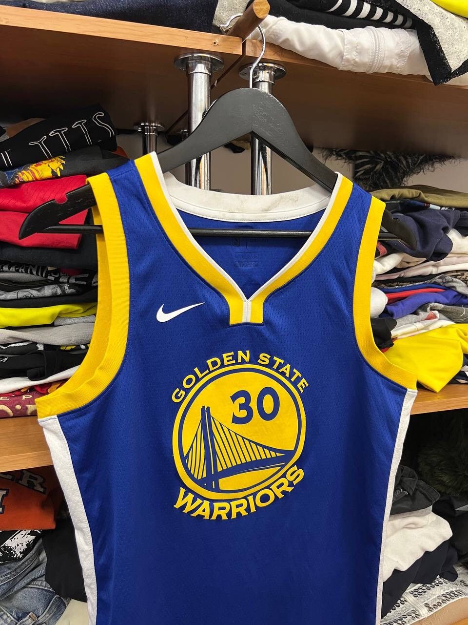 NBA × Nike Steph Curry Warriors Swingman Nike Rare Jersey Size US S / EU 44-46 / 1 - 2 Thumbnail