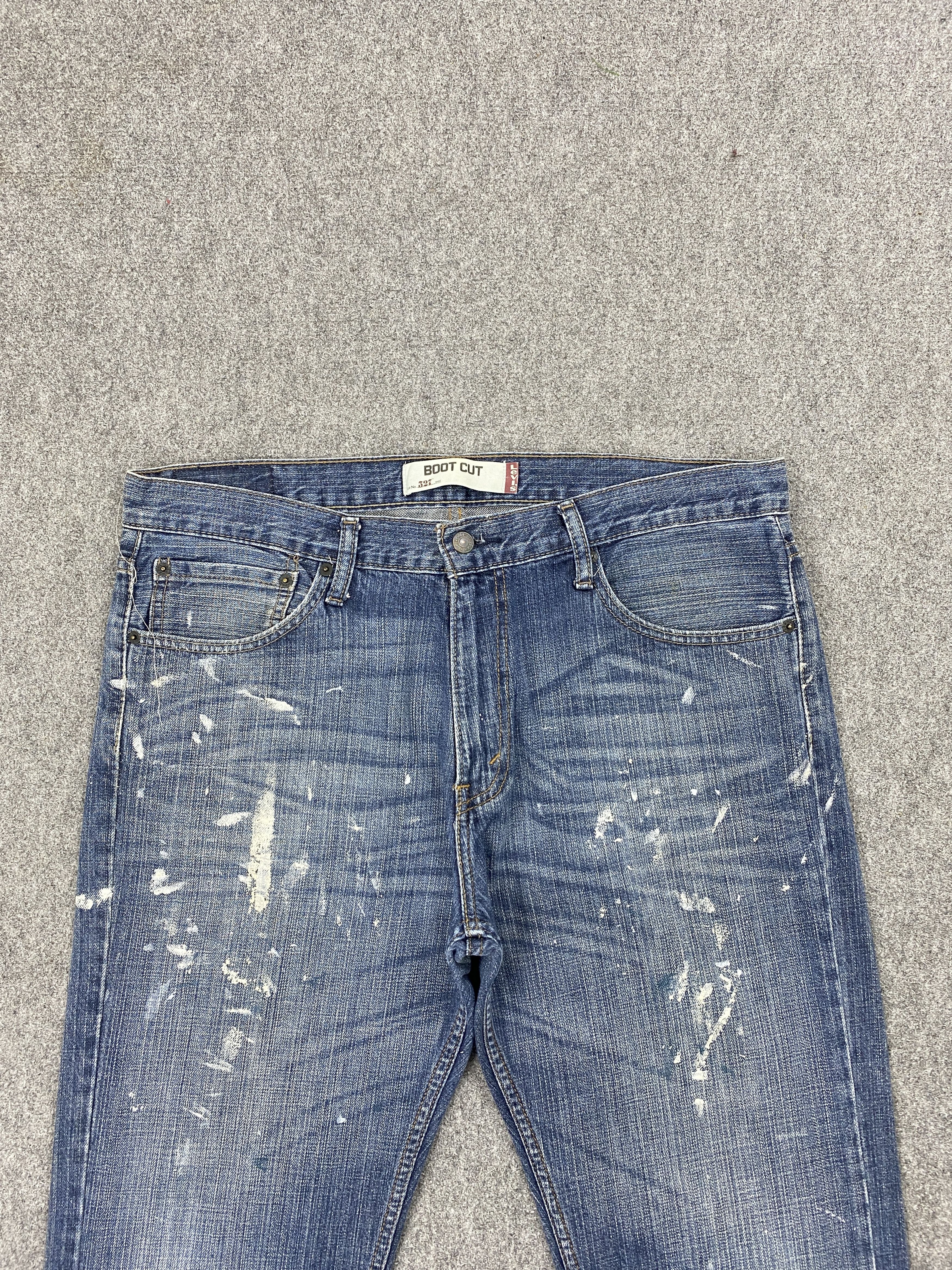 Levi's × Vintage Vintage Levi's 527 Distressed Bootcut Jeans Size US 38 / EU 54 - 2 Thumbnail
