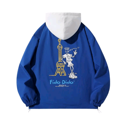 Other FIDODIDO Cartoon Print Padded Hooded Jacket Size US XXL / EU 58 / 5 - 2 Thumbnail